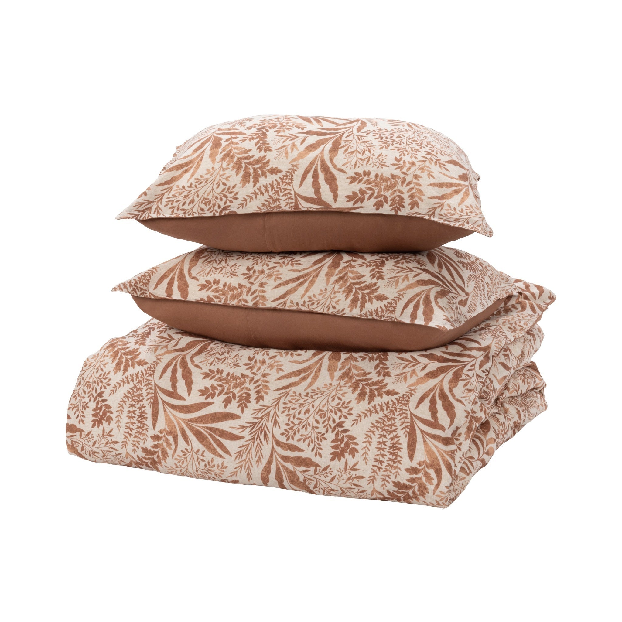 Mulberry Duvet Collection - Chestnut Brown - King / Set