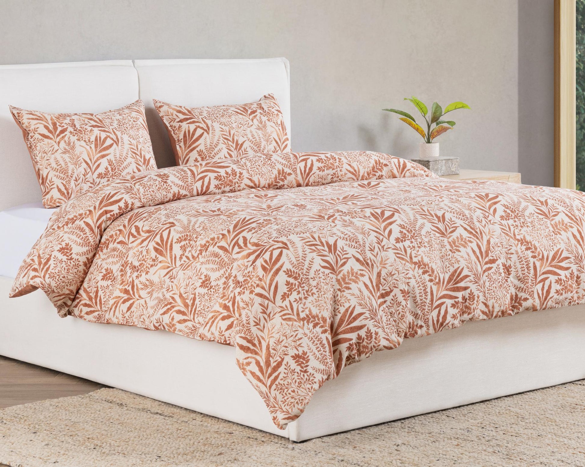 Mulberry Duvet Collection - Chestnut Brown - King / Set