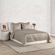 Diamond Quilt Collection - Pebble - King / Set
