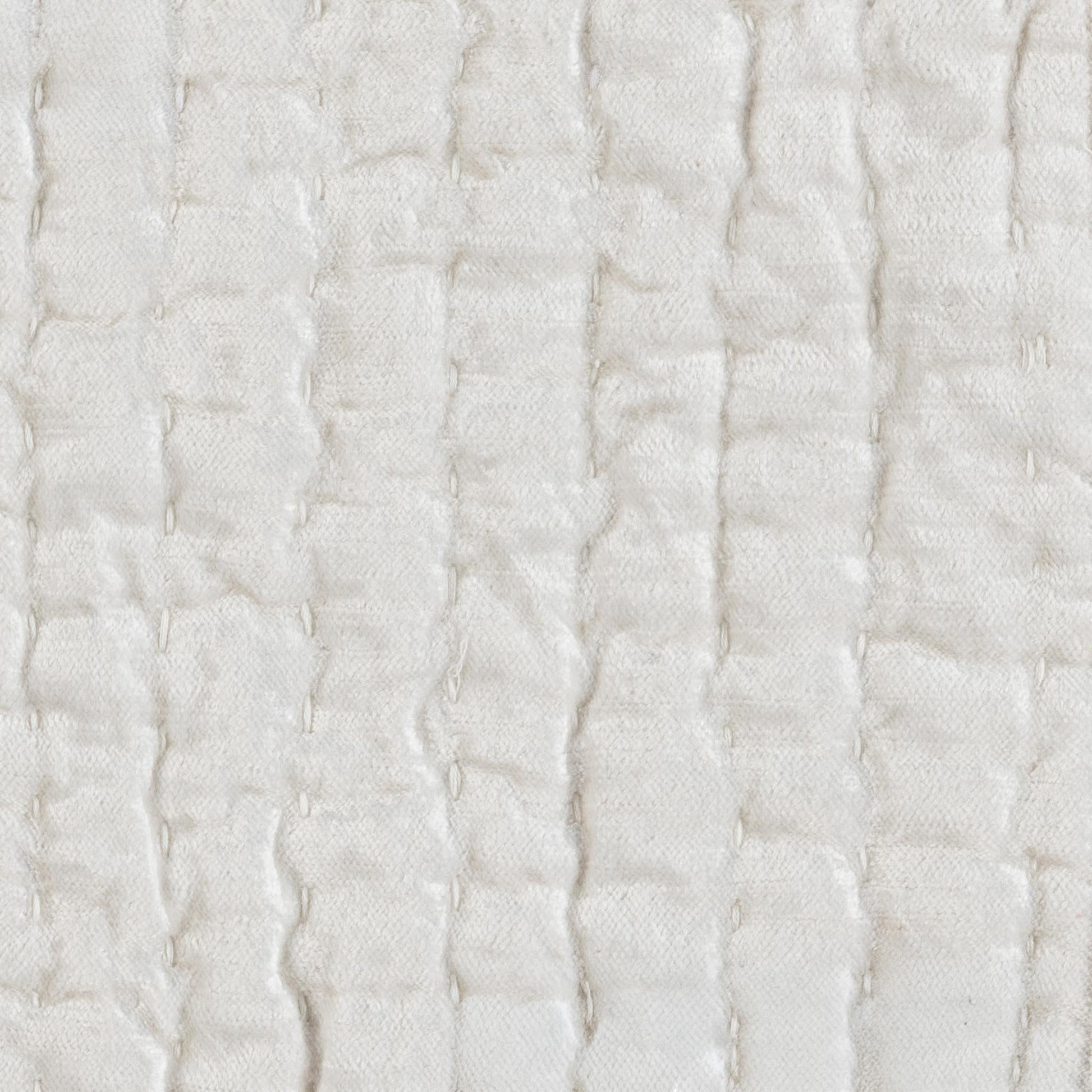 Bari Velvet Quilt Collection - Cloud - King / Set