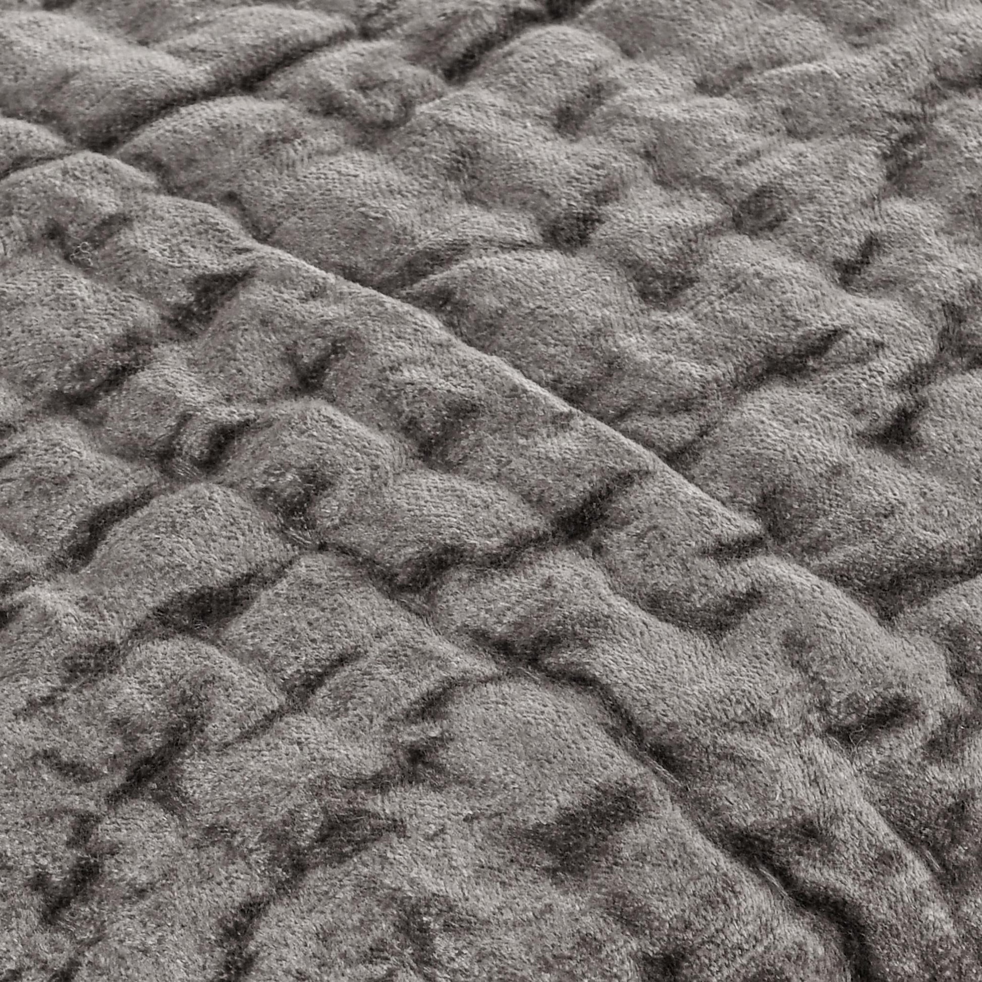 Bari Velvet Quilt Collection - Desert - King / Set