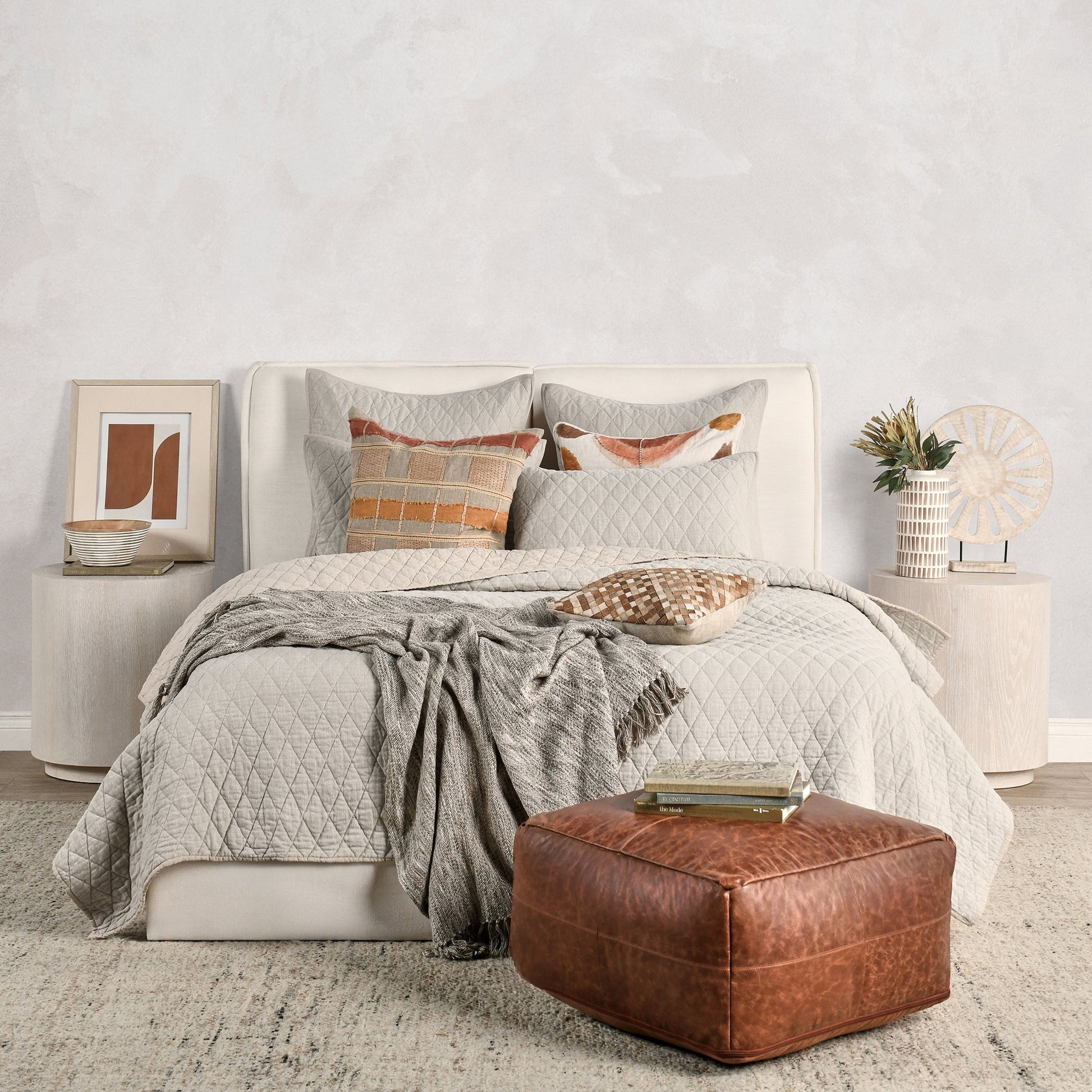 Lana Quilt Collection - Natural - King / Set