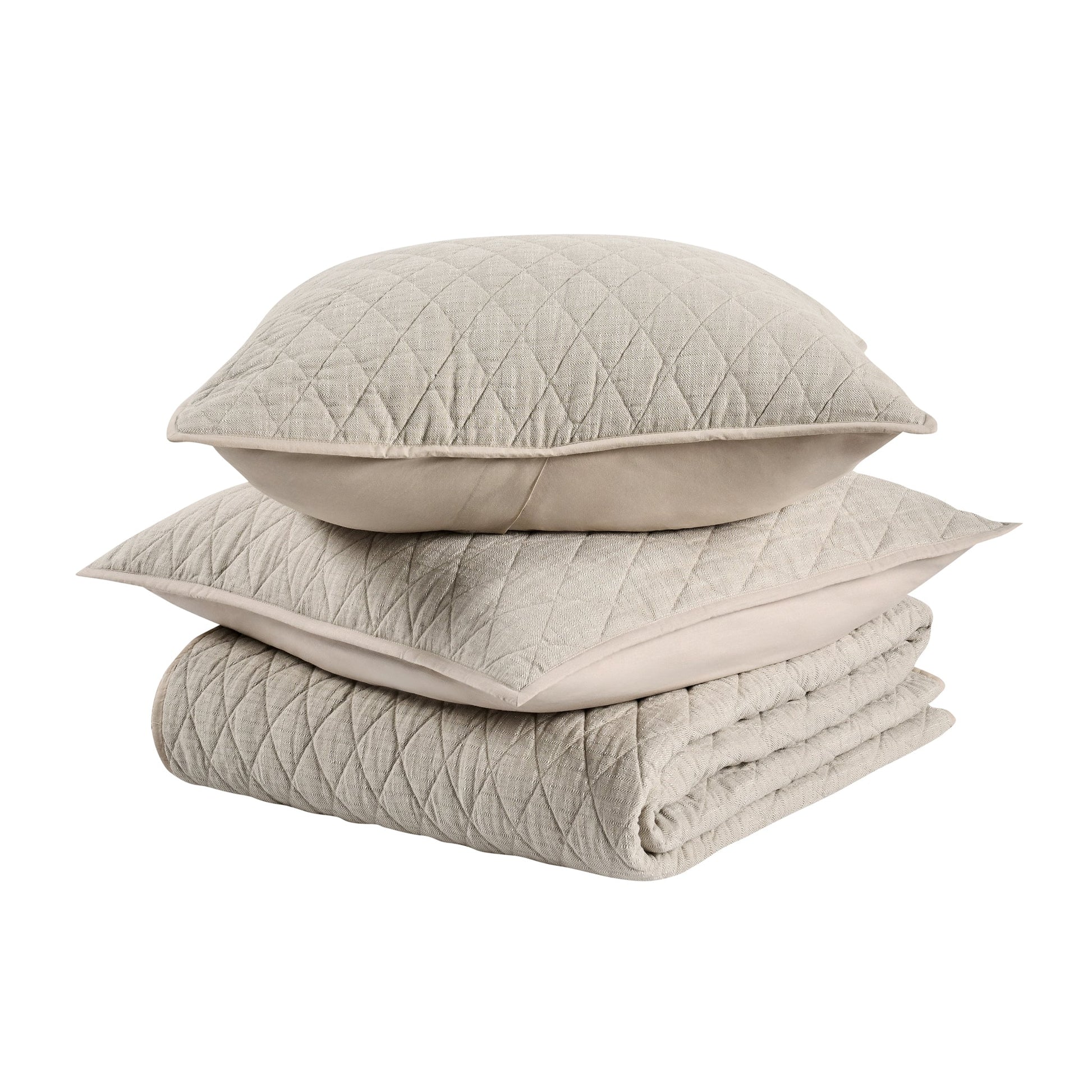 Lana Quilt Collection - Natural - King / Set
