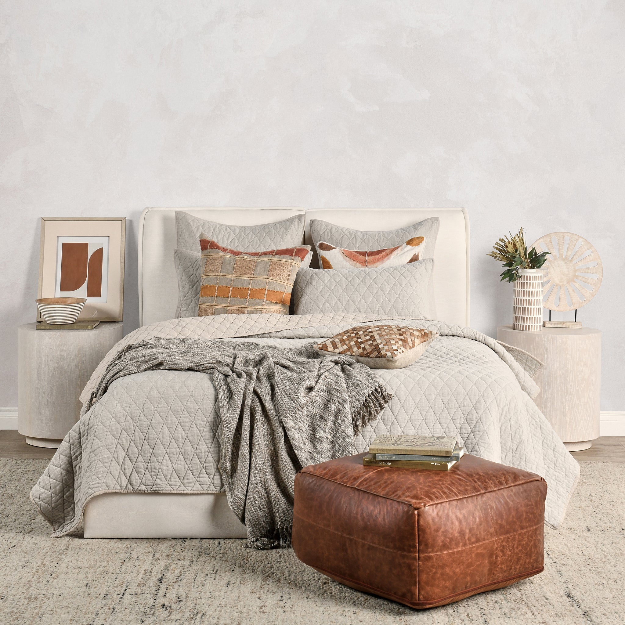 Lana Quilt Collection - Natural - King / Set