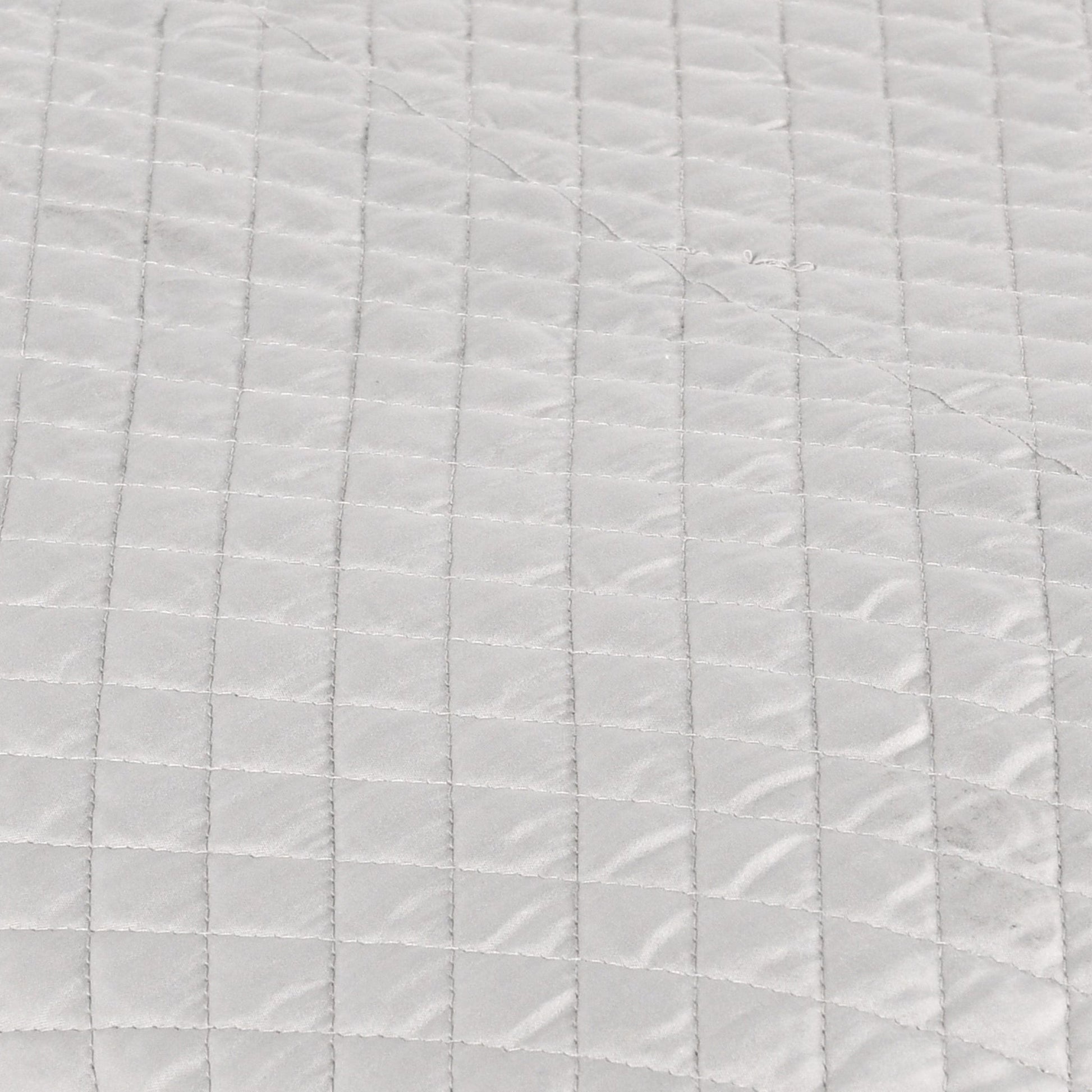 Diamond Quilt Collection - Silver - King / Set