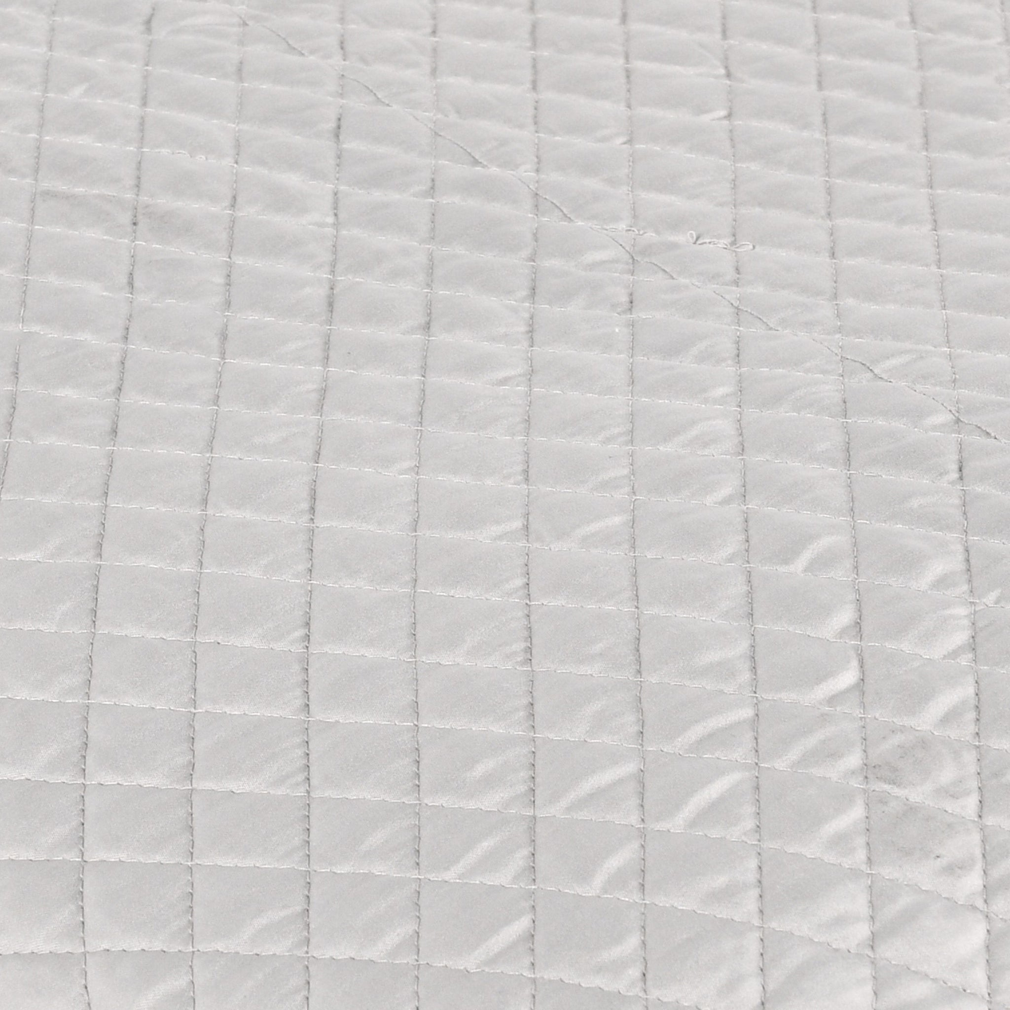 Diamond Quilt Collection - Silver - King / Set