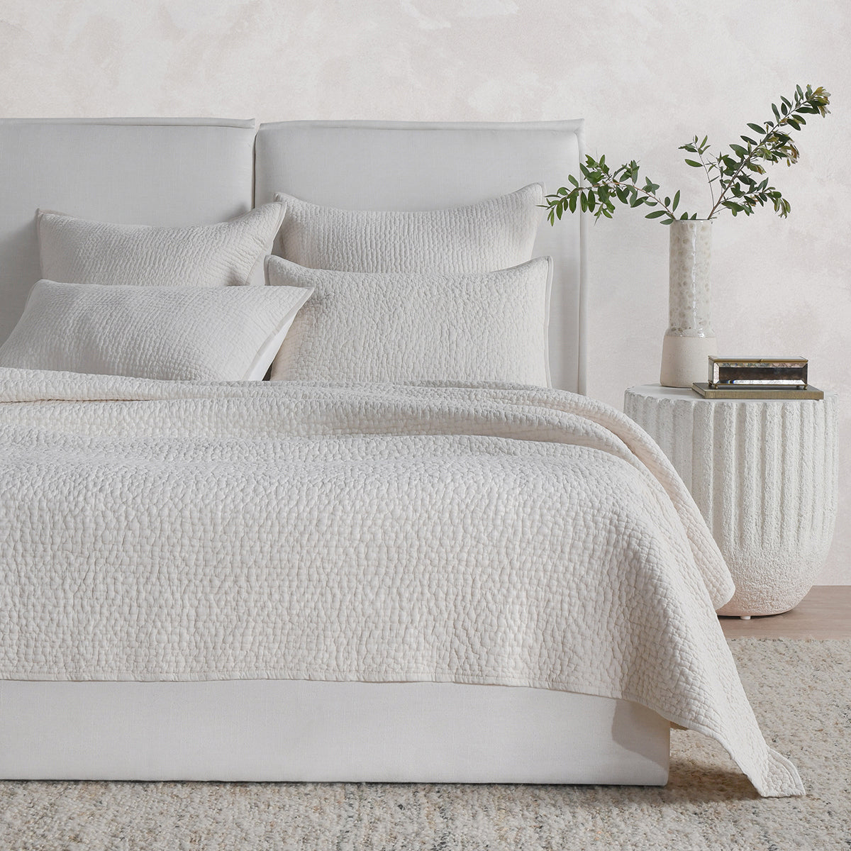 Danica Quilt - Bone - King / Set