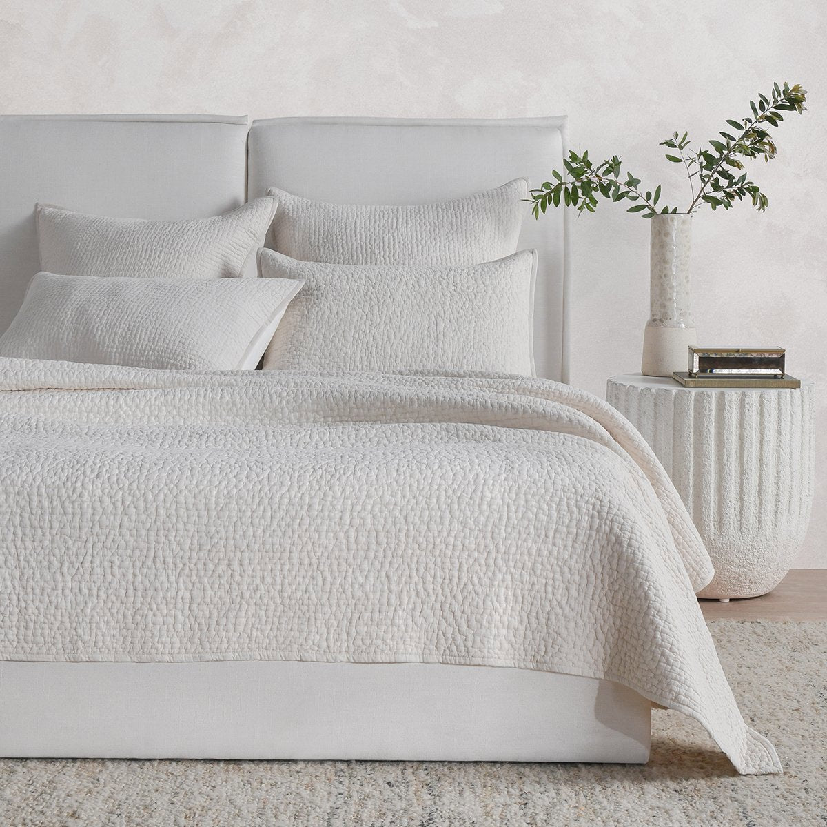 Danica Quilt - Bone - King / Set