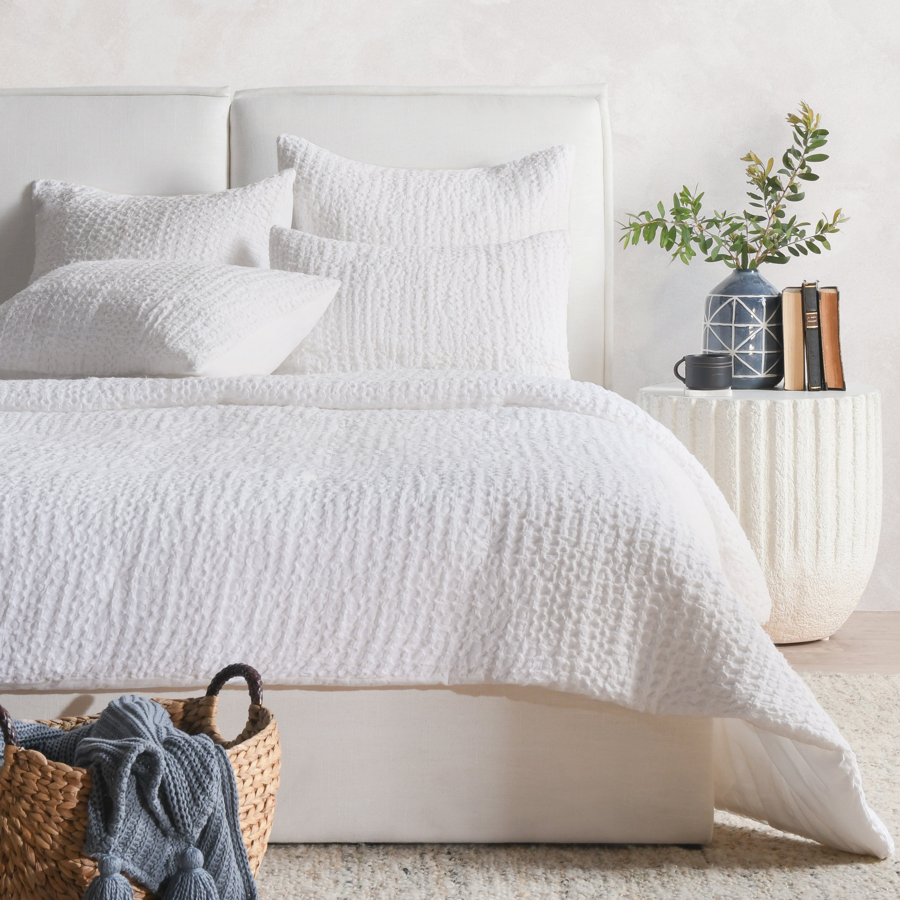Colmar Quilt Collection - White - King / Set