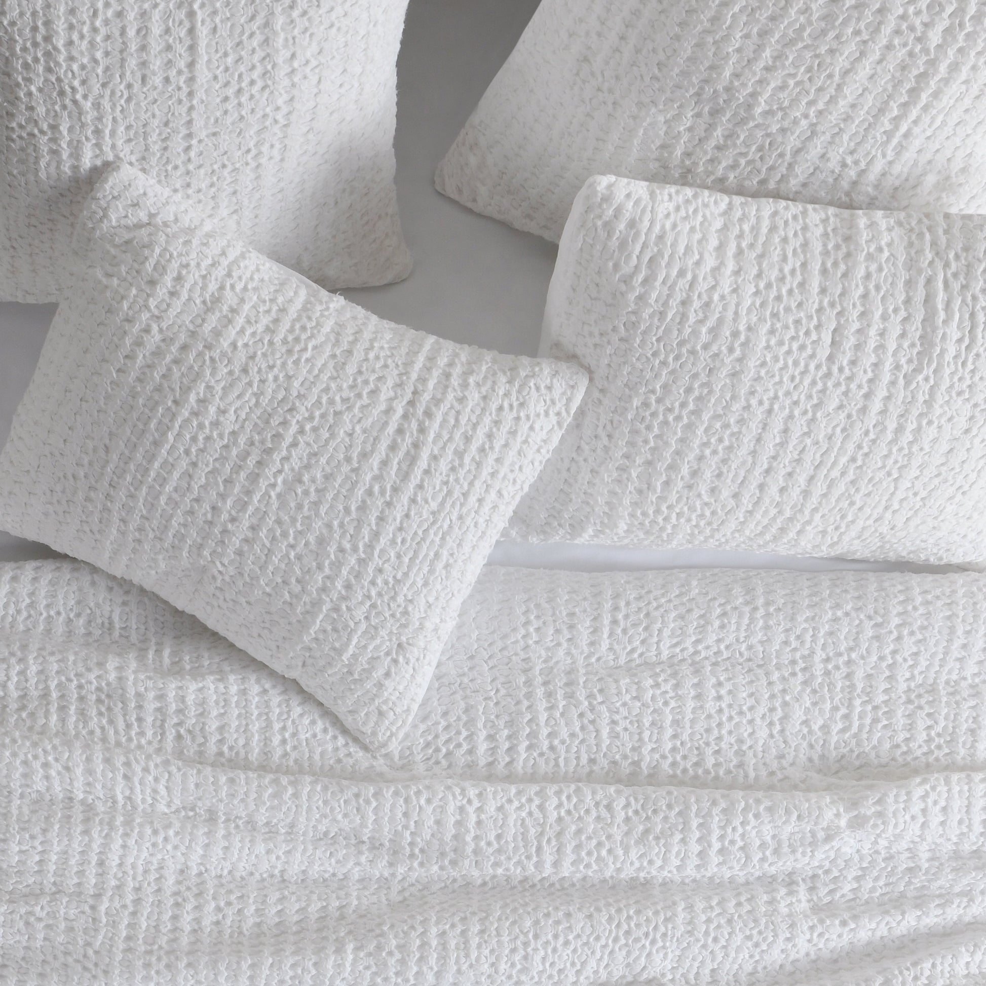 Colmar Quilt Collection - White - King / Set