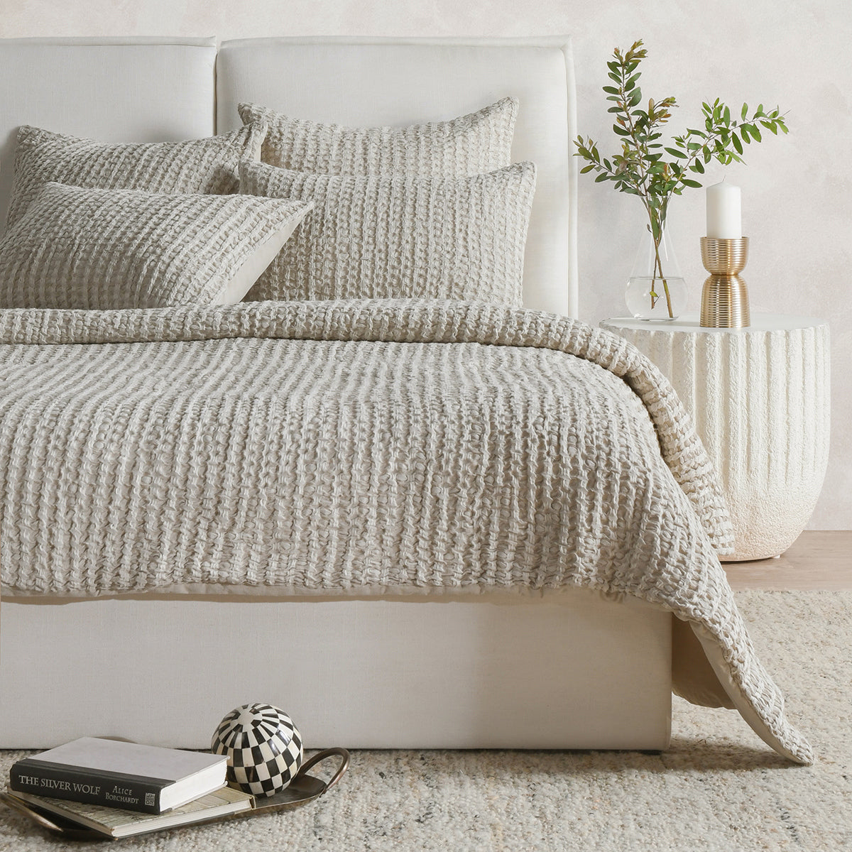 Colmar Quilt Collection - Natural - King / Set