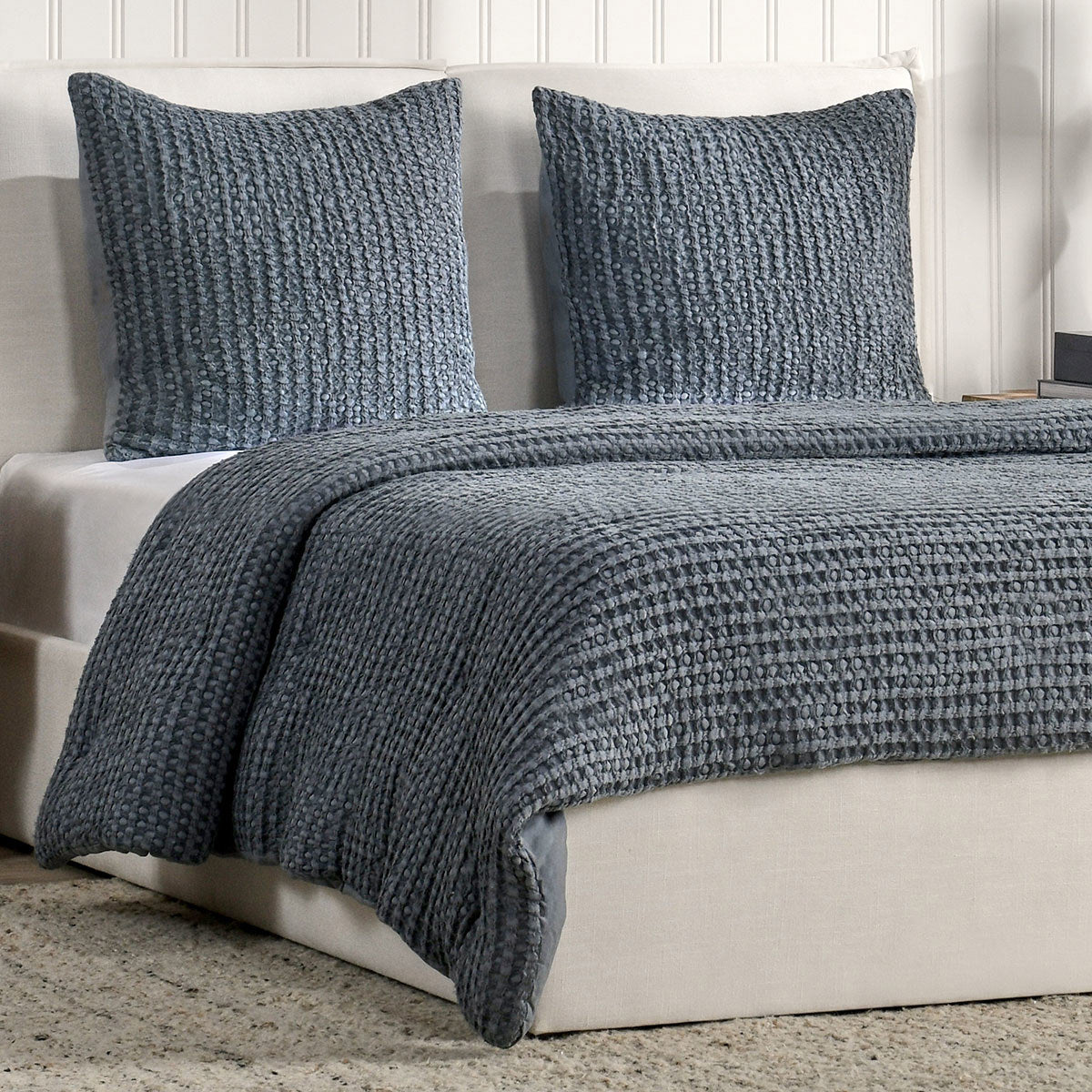 Colmar Quilt Collection - Marina Blue - King / Set