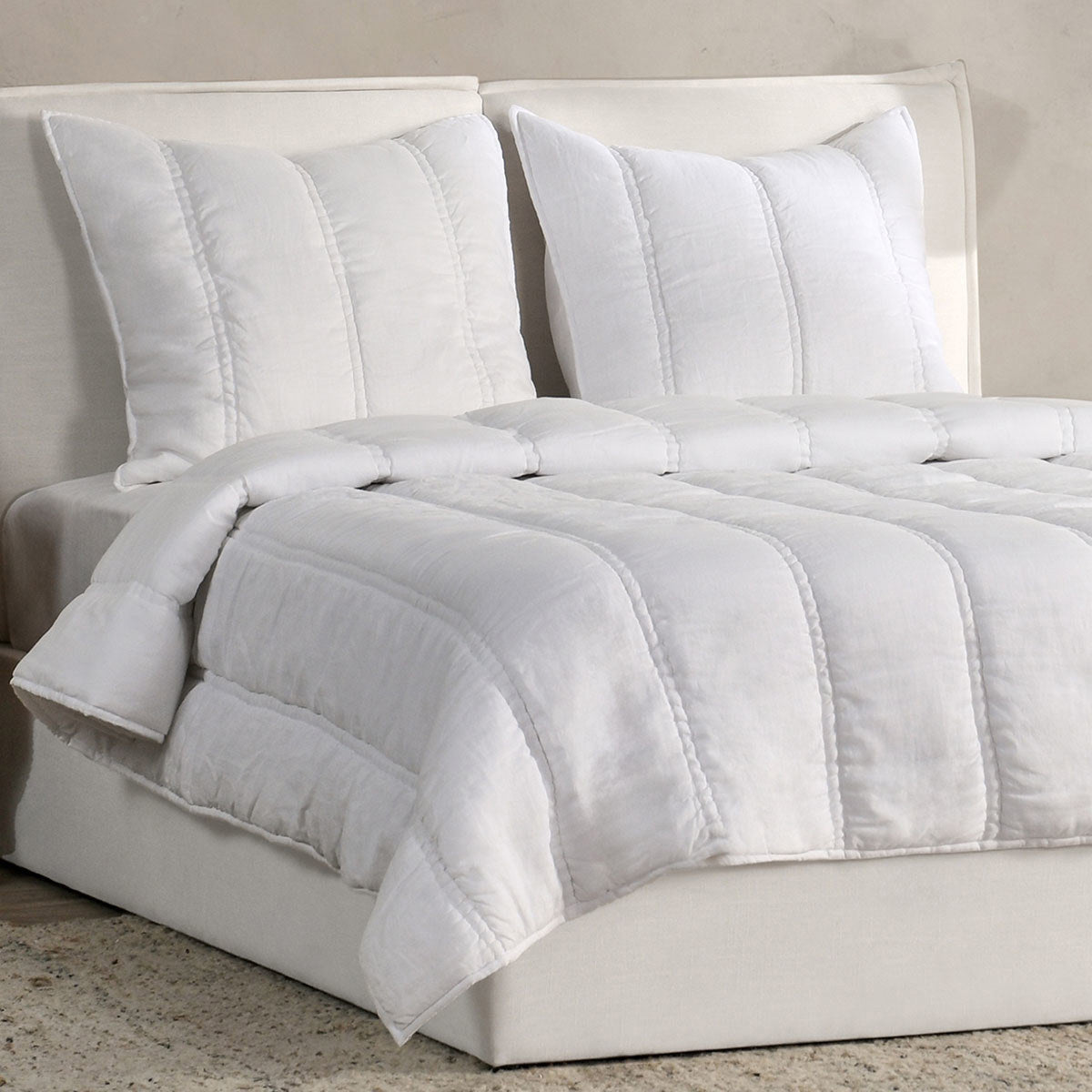 Rowen Quilt Collection - Cloud - King / Set