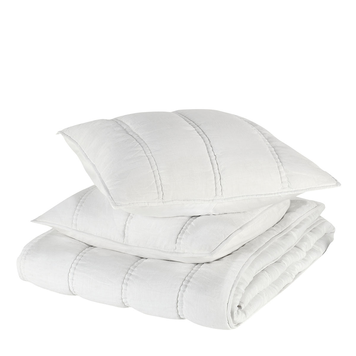 Rowen Quilt Collection - Cloud - King / Set
