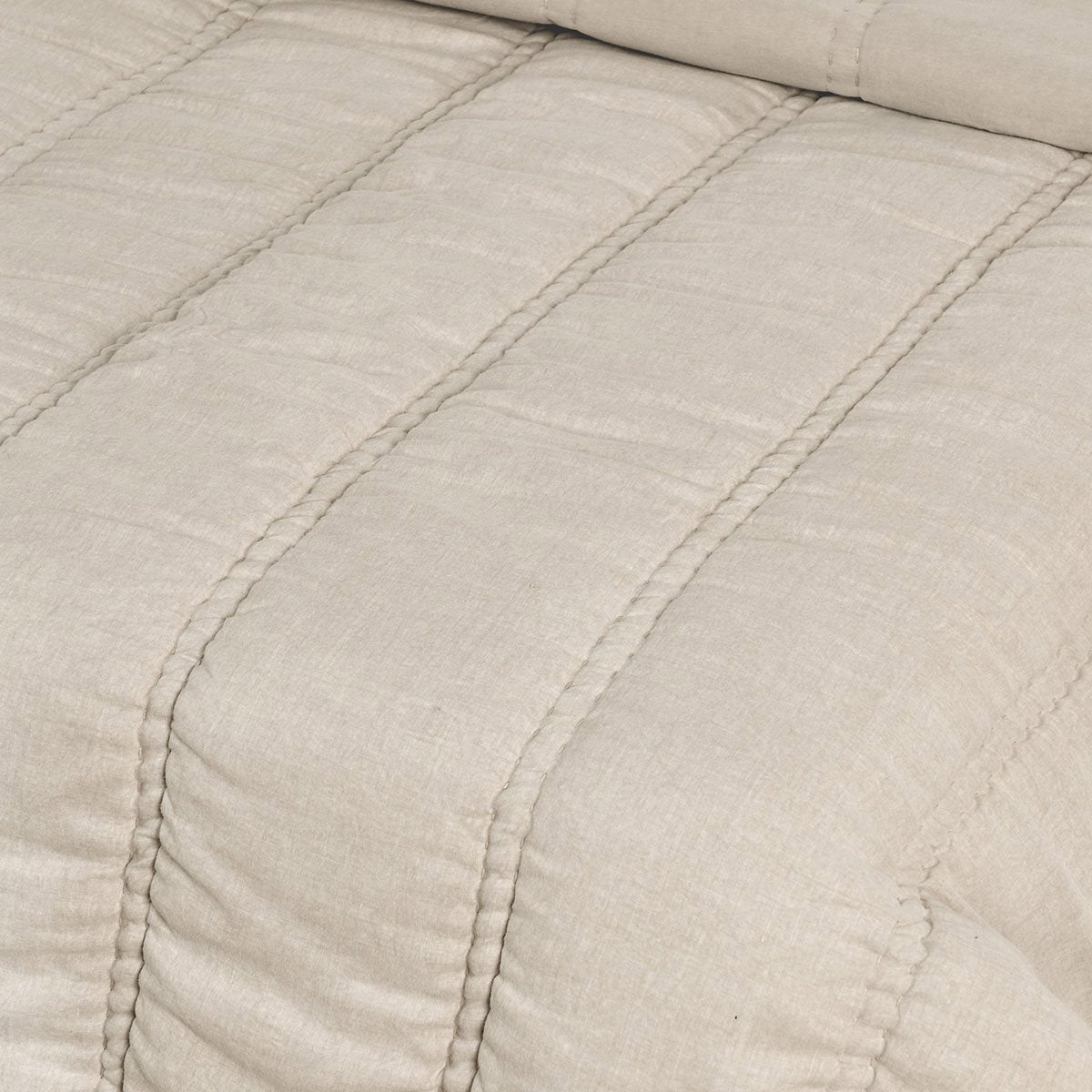 Rowen Quilt Collection - Taupe - King / Set