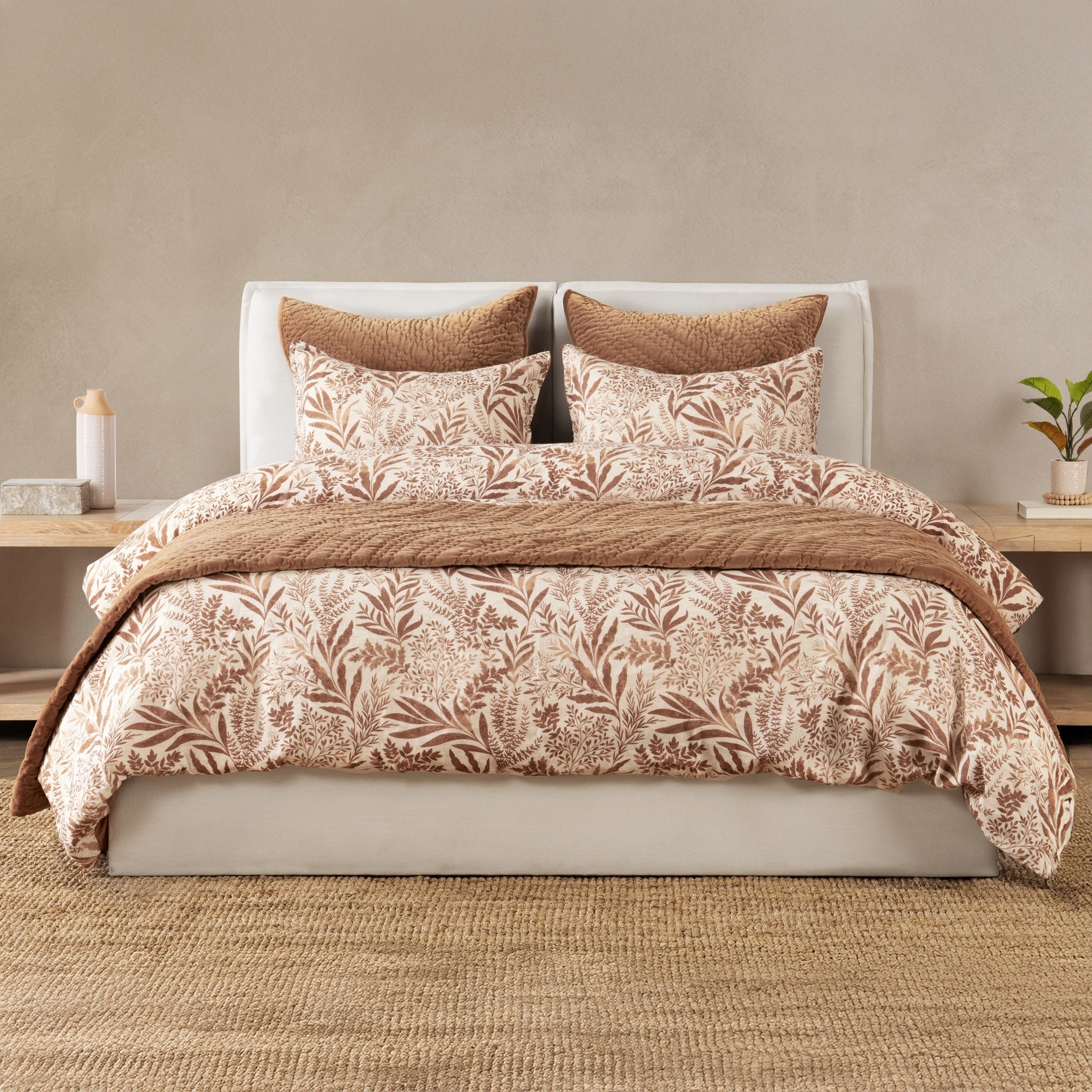 Elms Velvet Quilt Collection - Hazel - King / Set