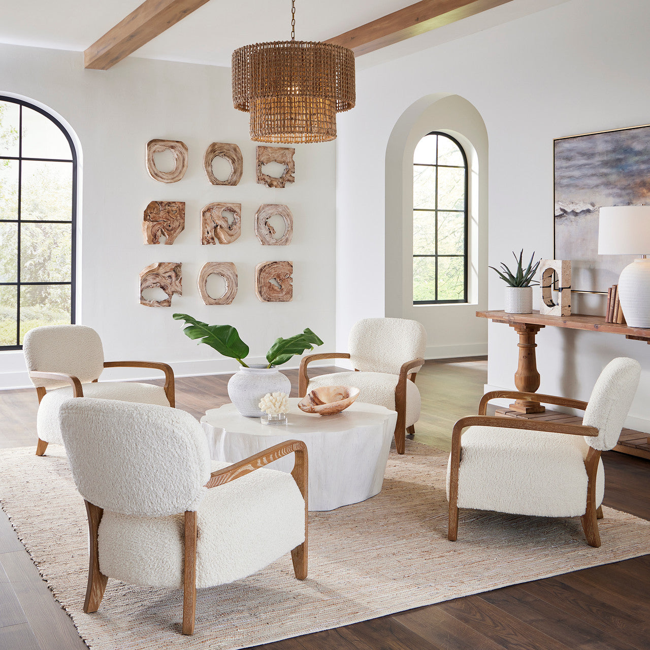 Uttermost Taos Aloe Centerpiece