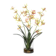 Uttermost Spider Orchid In Glass Vase