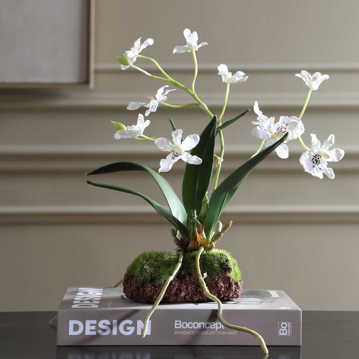 Uttermost Clovis Orchid Drop-In