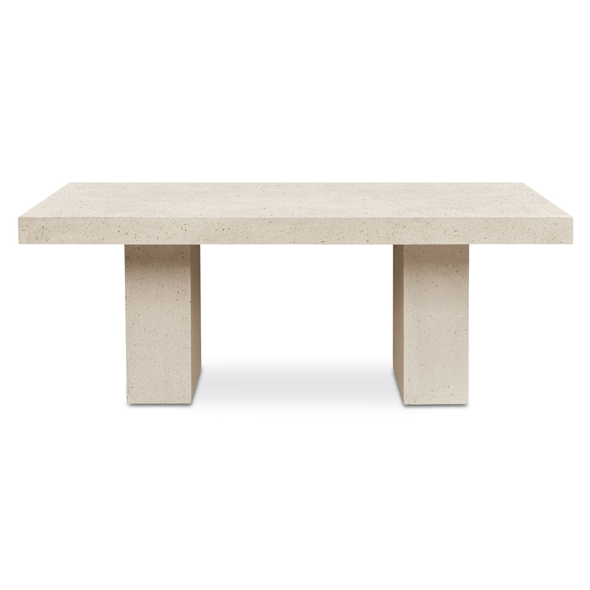 Antonius Outdoor Dining Table Terrazzo by Moe's Home Collection
