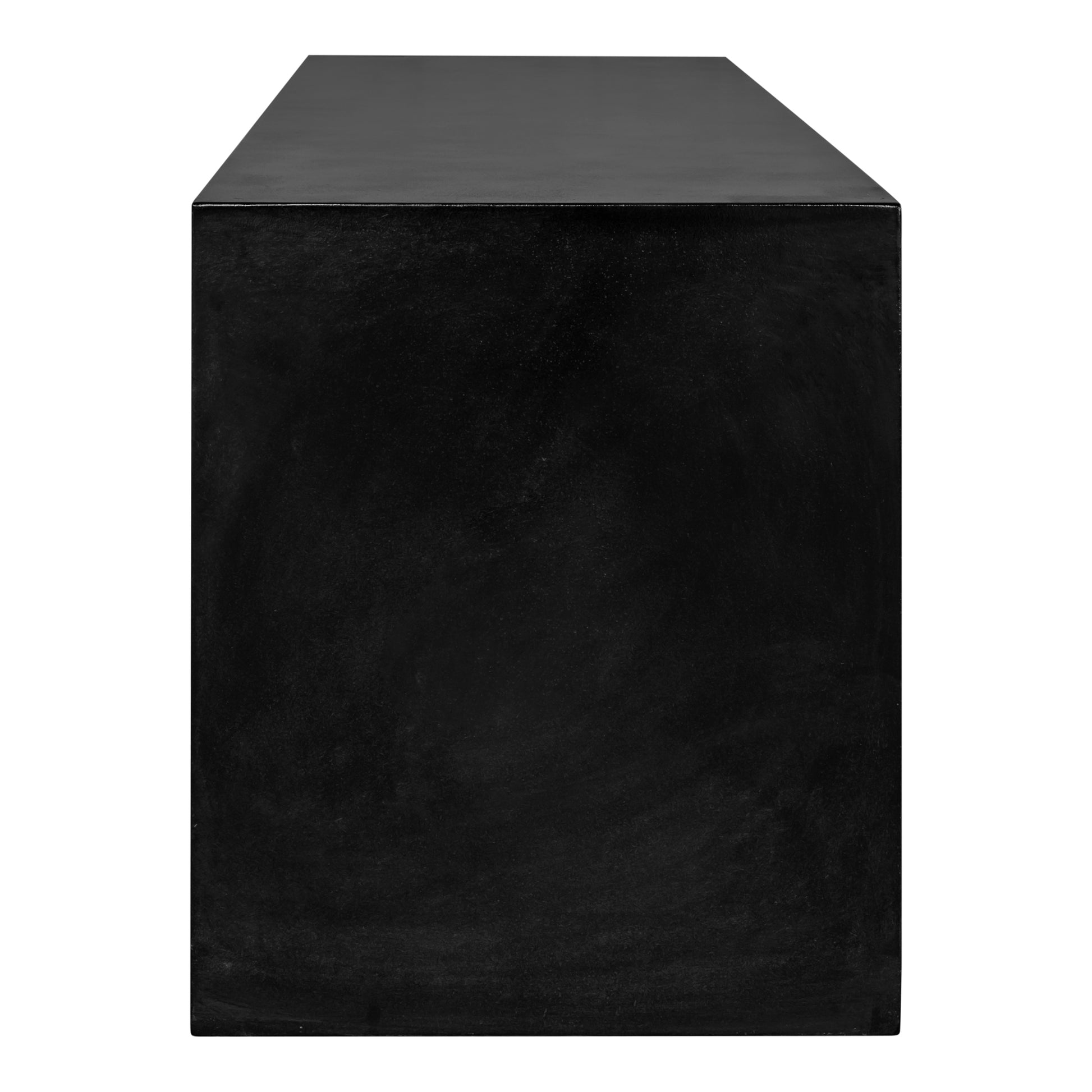 Lazarus Outdoor Bench Black by Moe's Home Collection - view 3