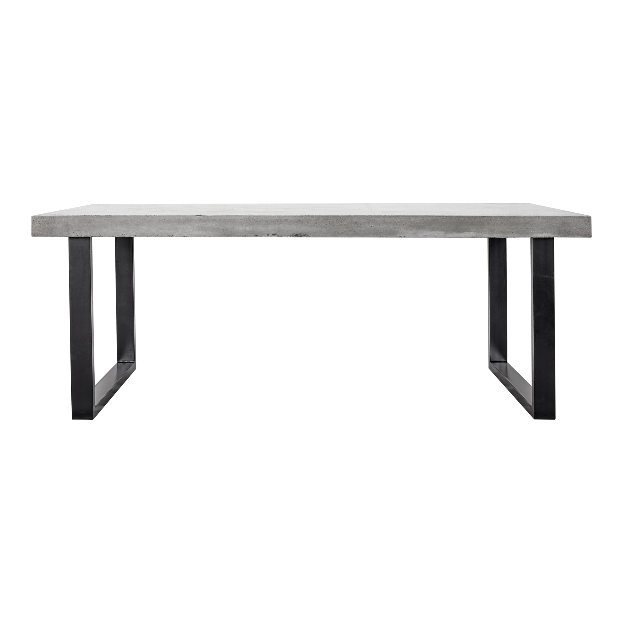 Jedrik Outdoor Dining Table Large Grey by Moe's Home Collection
