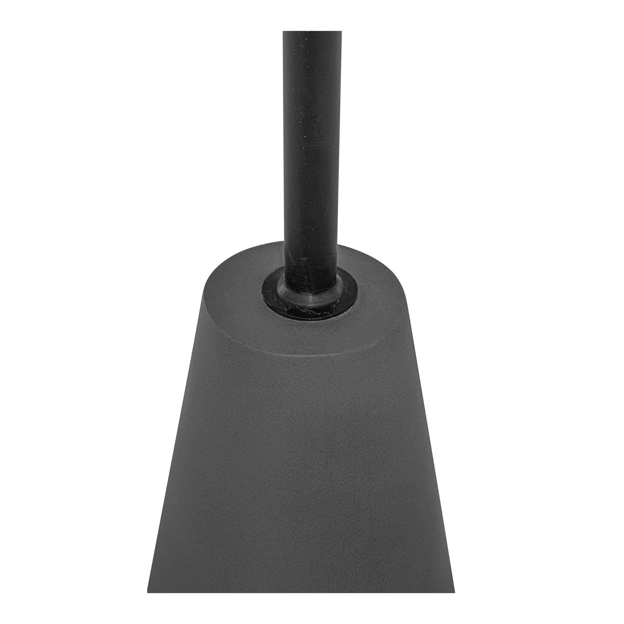 Foundation Outdoor Accent Table Dark Grey by Moe's Home Collection - view 3