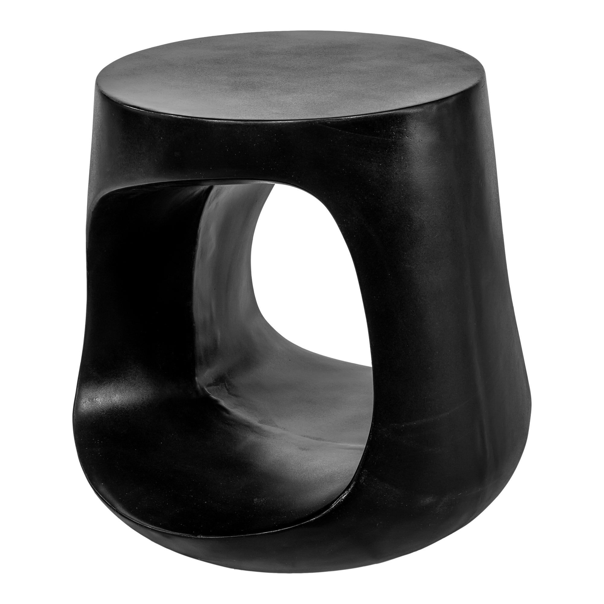Rothko Outdoor Stool Black by Moe's Home Collection - view 2