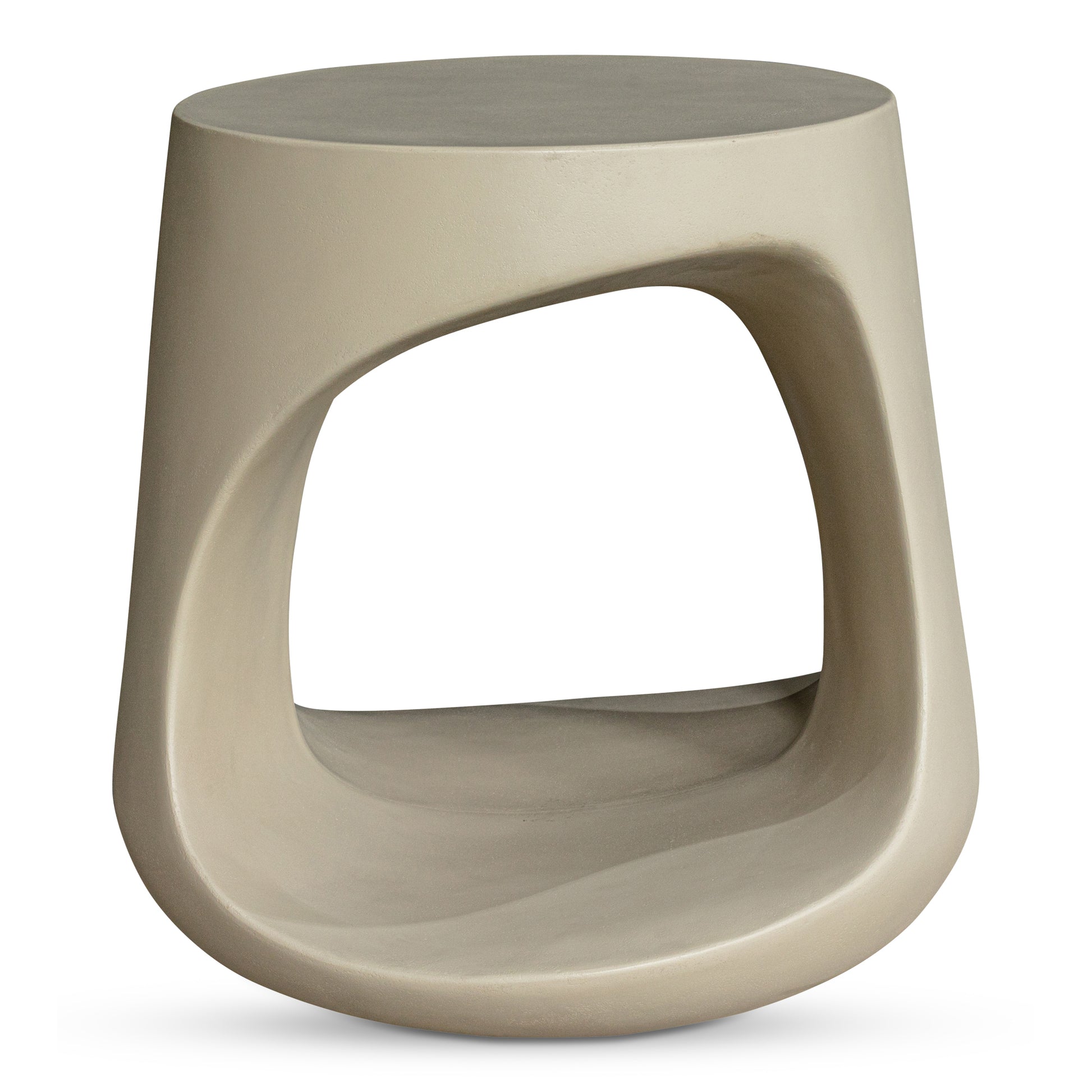 Rothko Outdoor Stool Cream by Moe's Home Collection