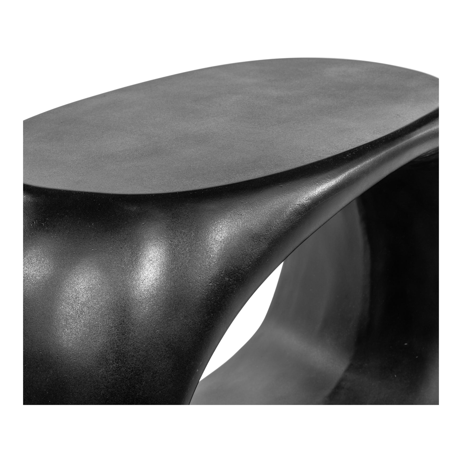 Albers Outdoor Stool Black by Moe's Home Collection - view 4