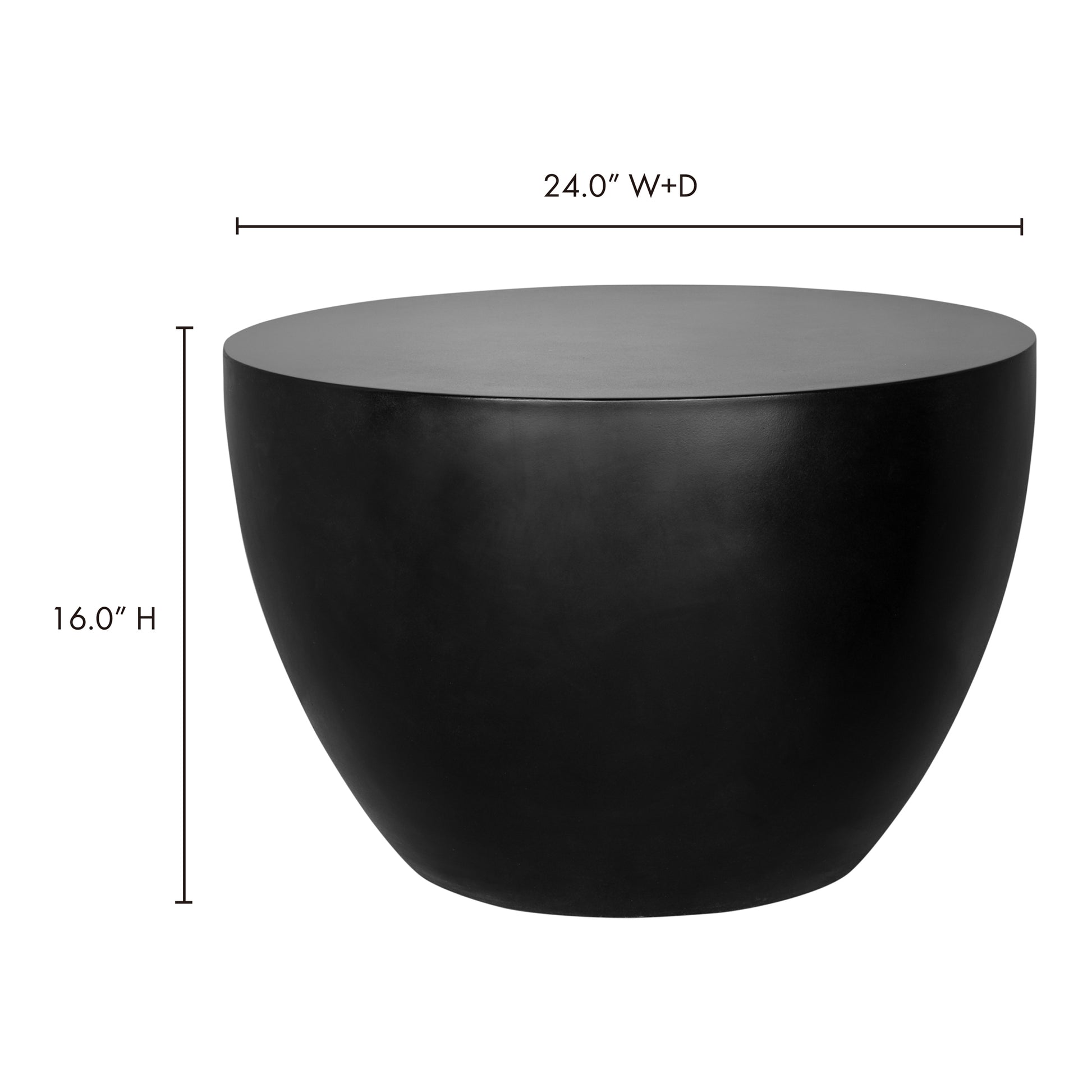 Insitu Side Table Black by Moe's Home Collection - view 4