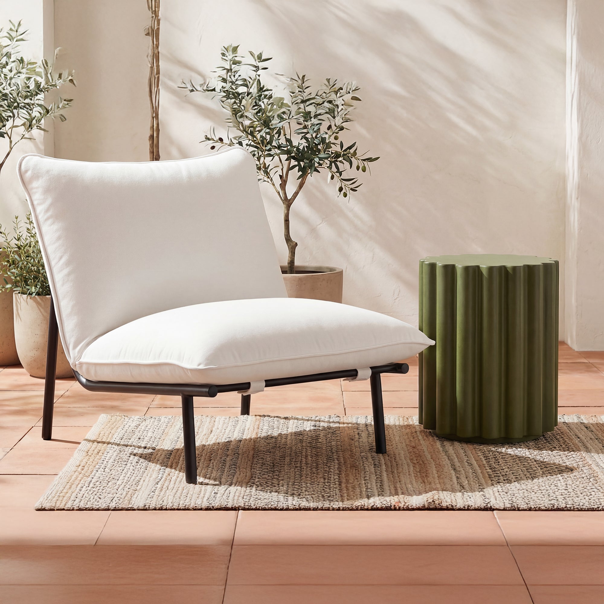Taffy Accent Table Green by Moe's Home Collection - view 2