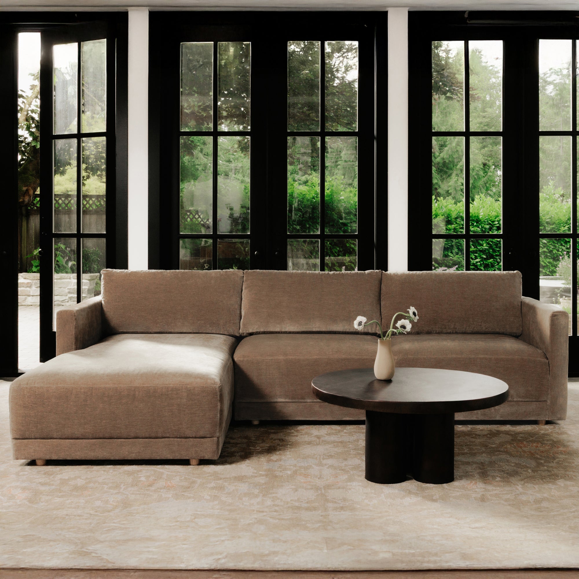 Bryn Sectional Camel Left by Moe's Home Collection - view 5