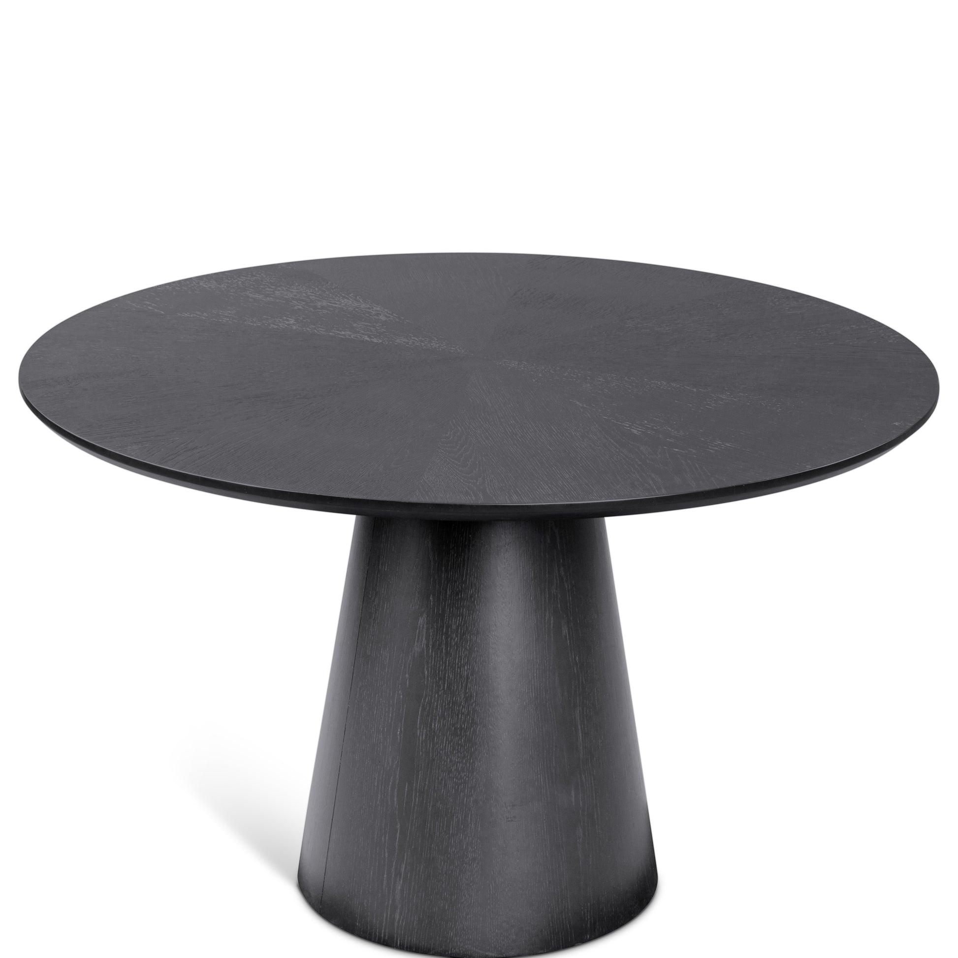 Mona Round Wood Top Dining Table Ebano by Urbia - product detail 3