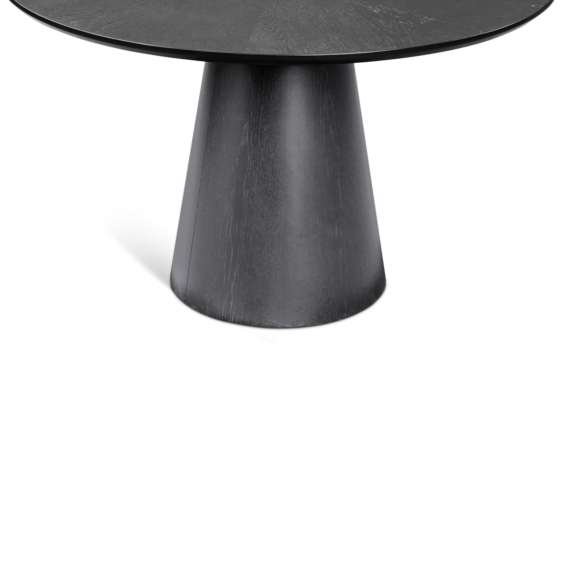 Mona Round Wood Top Dining Table Ebano by Urbia - product detail 4