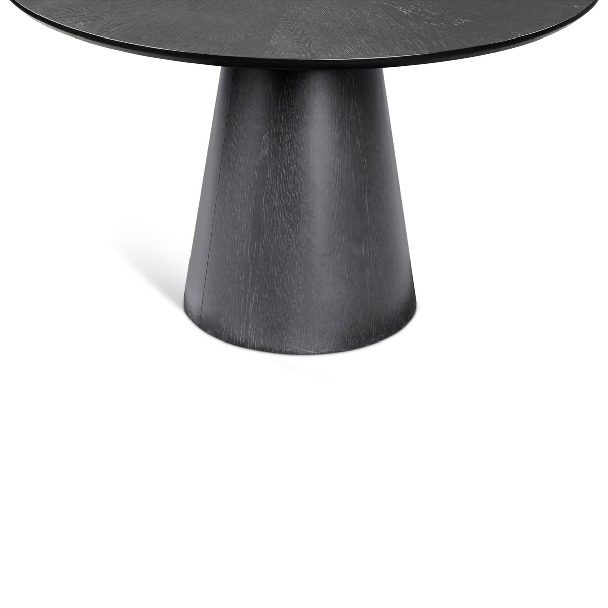 Mona Round Wood Top Dining Table Ebano by Urbia - product detail 4