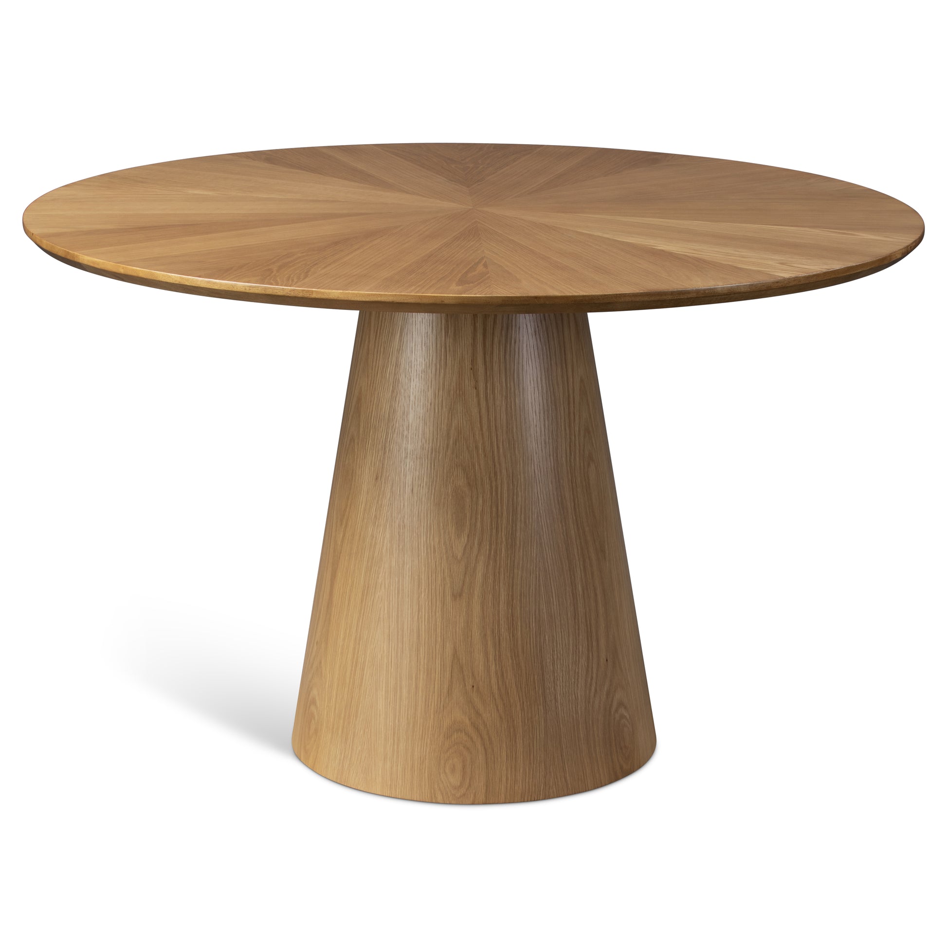 Mona Round Wood Top Dining Table Damasco by Urbia