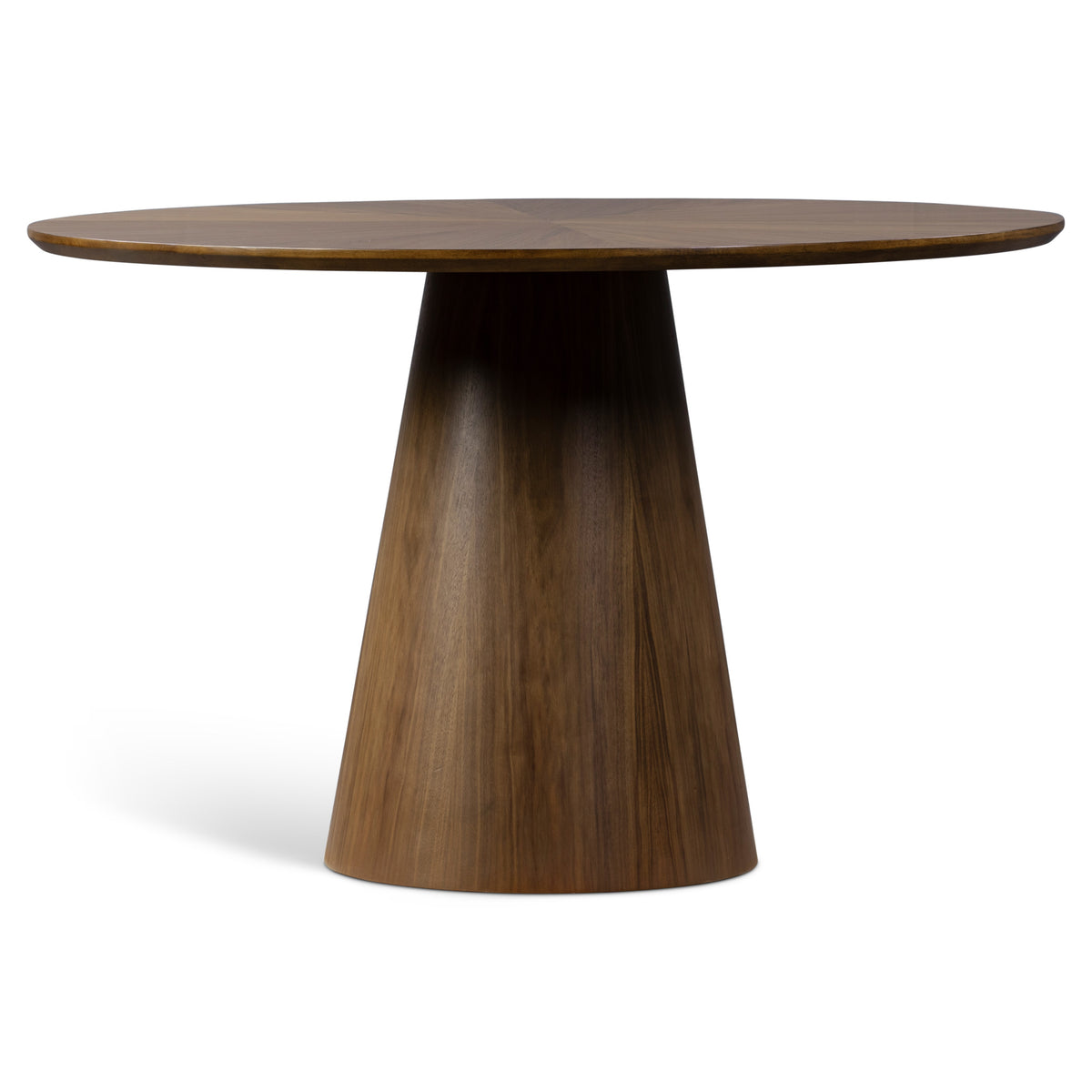 Mona Round Wood Top Dining Table Nogueria by Urbia - product detail 2
