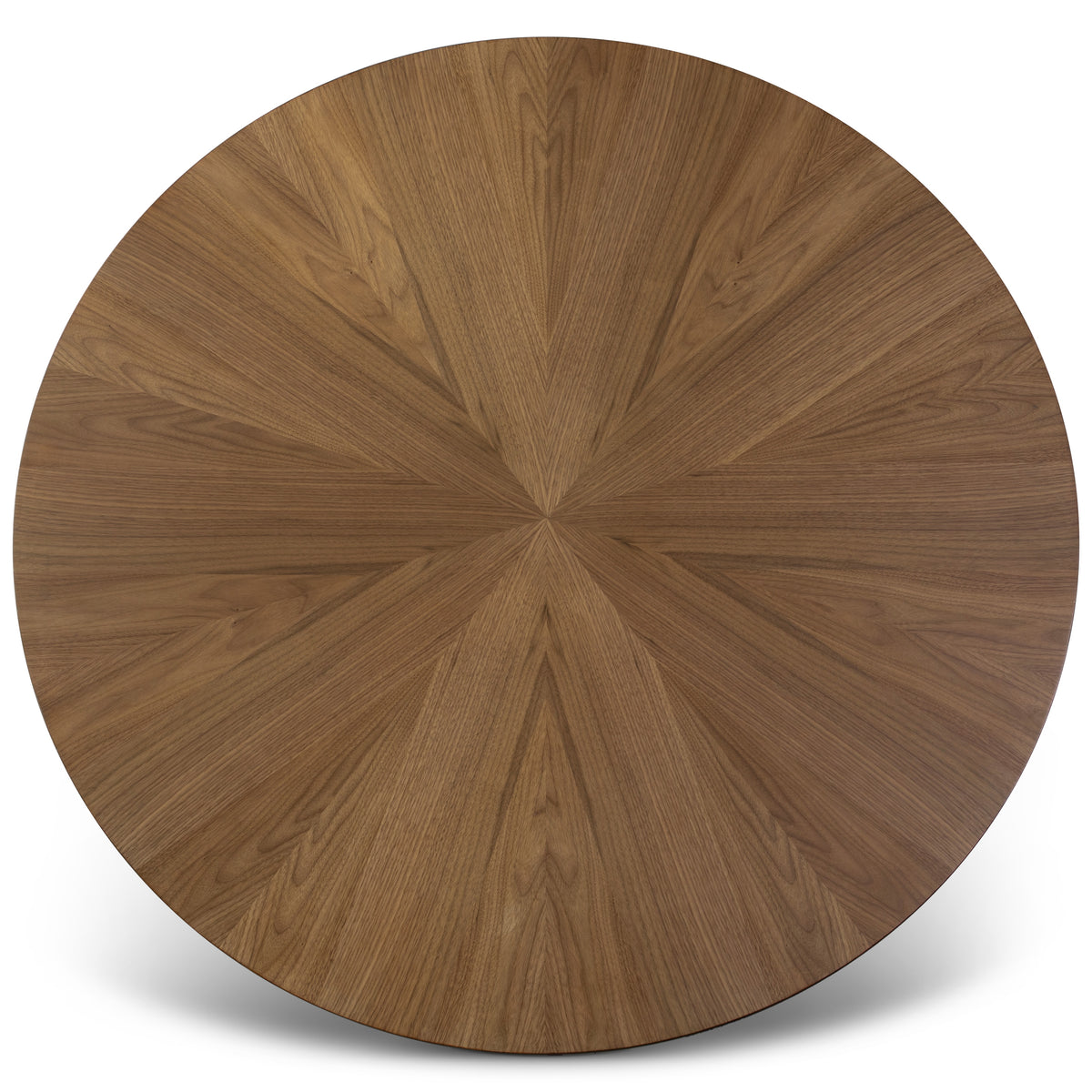 Mona Round Wood Top Dining Table Nogueria by Urbia - product detail 4