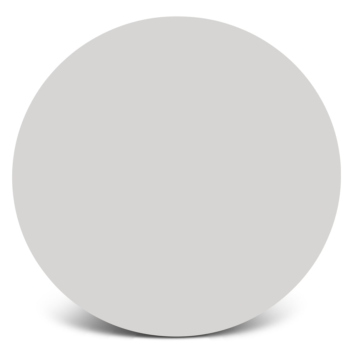 Mona Round Glass Top Dining Table Off White, Nevoa by Urbia - product detail 4