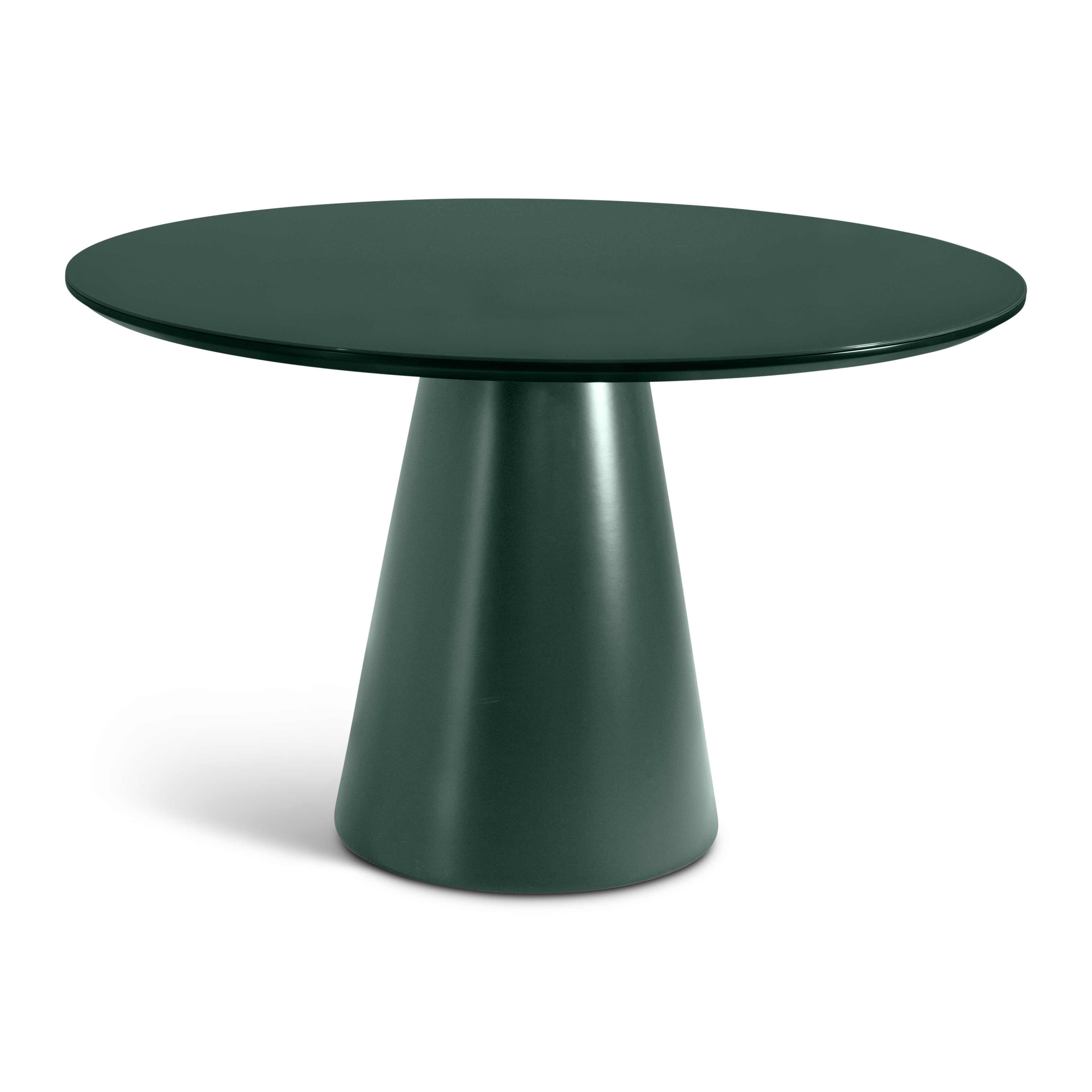 Mona Round Glass Top Dining Table Floreseta by Urbia