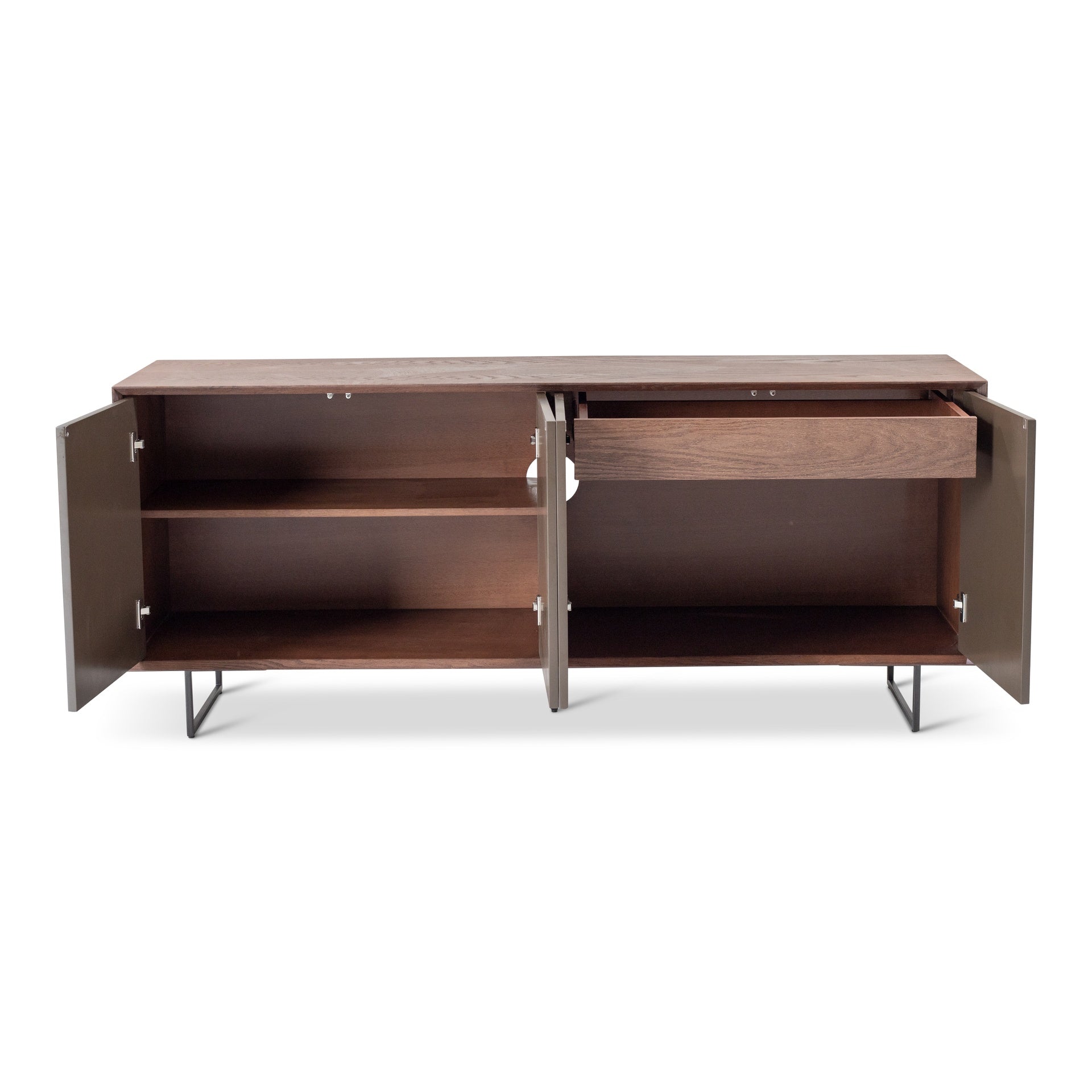 Quadrum Cafe & Nogal Lacquered & Wood Buffet by Urbia