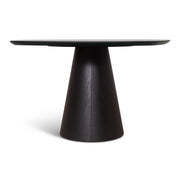 Bahia Organic Dining Table Ebano by Urbia - front view