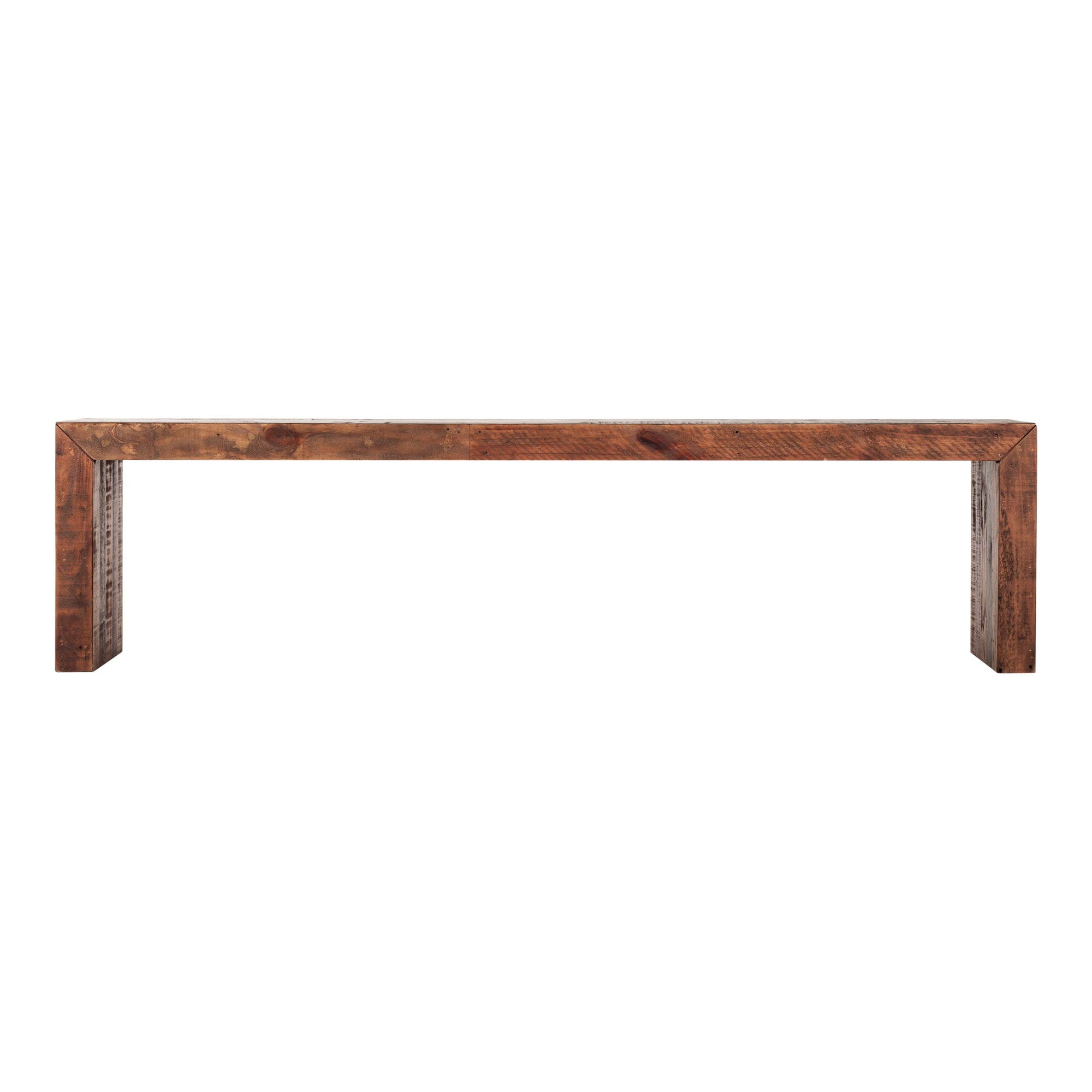Vintage Large Bench Light Brown by Moe's Home Collection