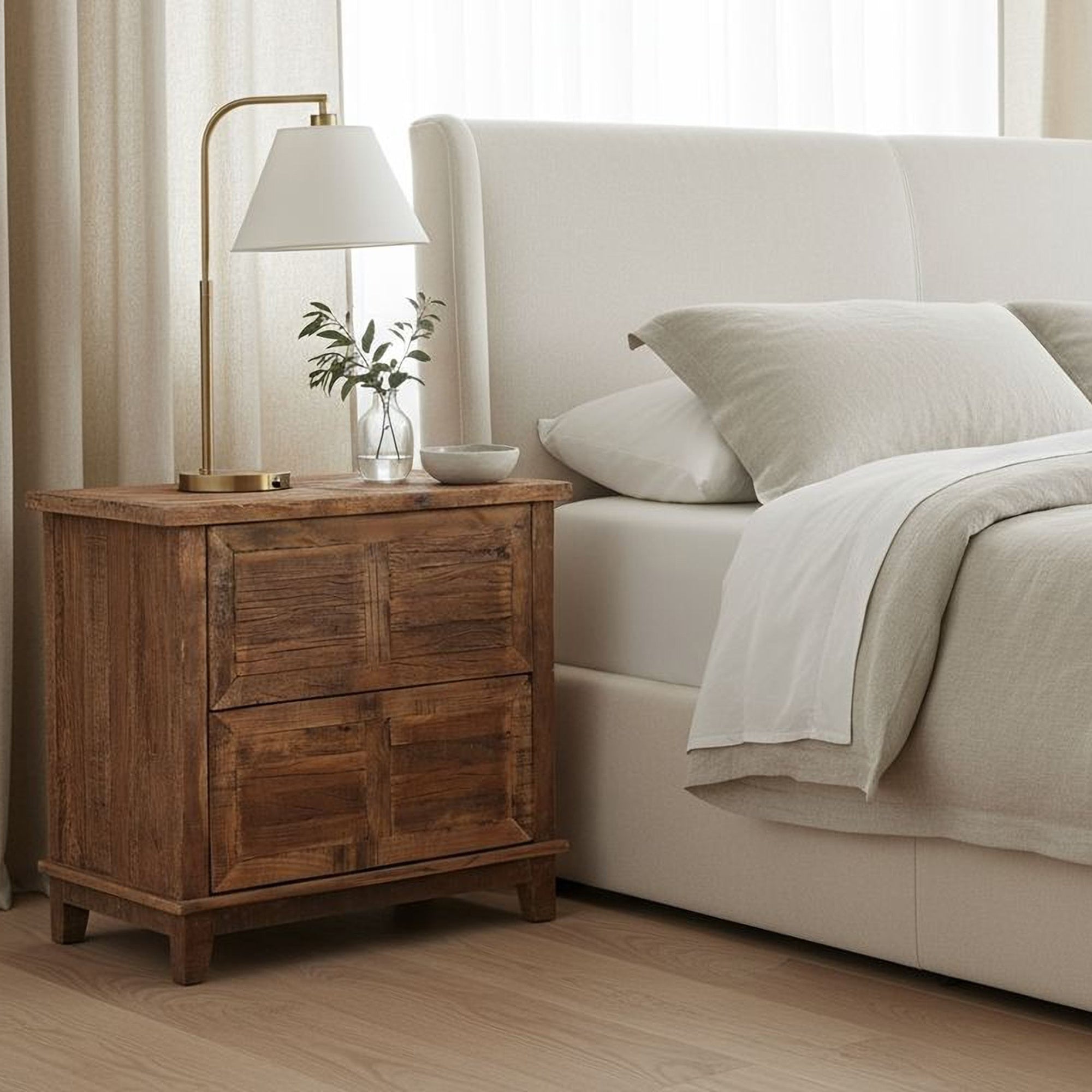 Augusta Nightstand Brown by Moe's Home Collection - view 2
