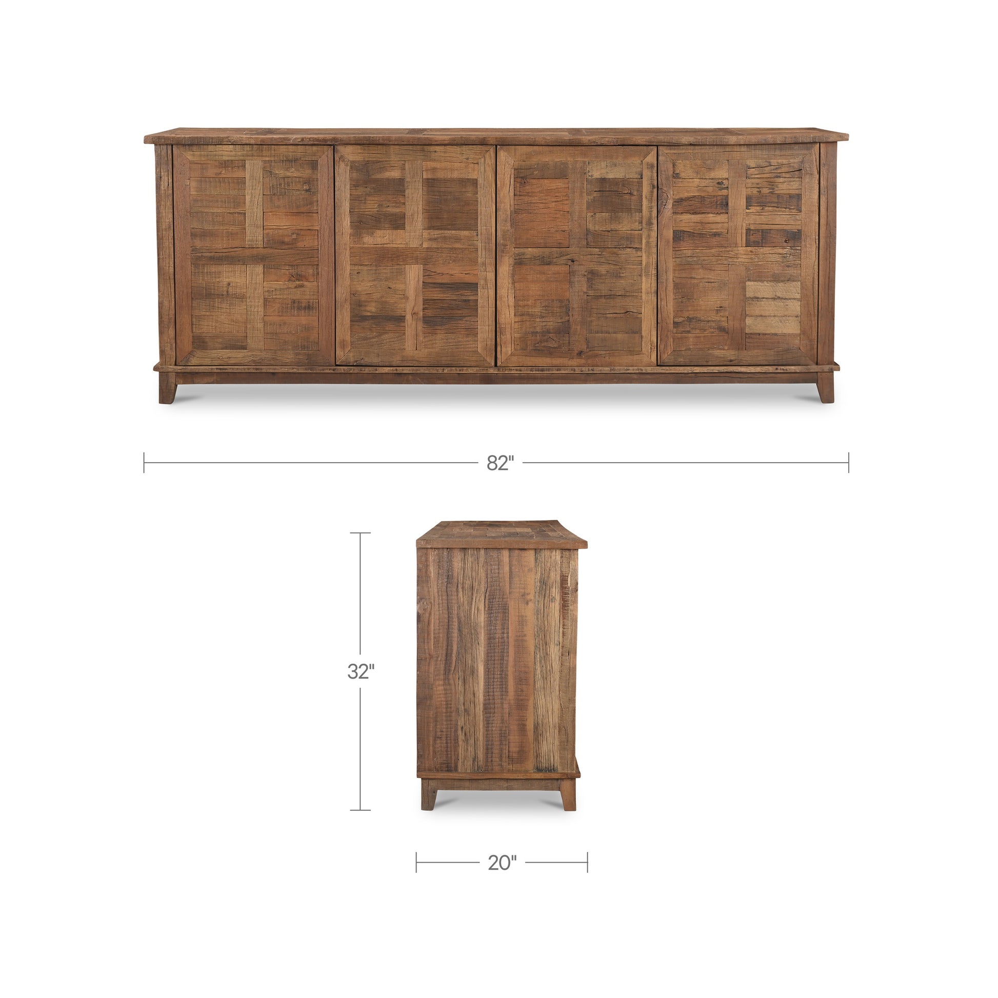 Augusta Sideboard Brown by Moe's Home Collection - view 2