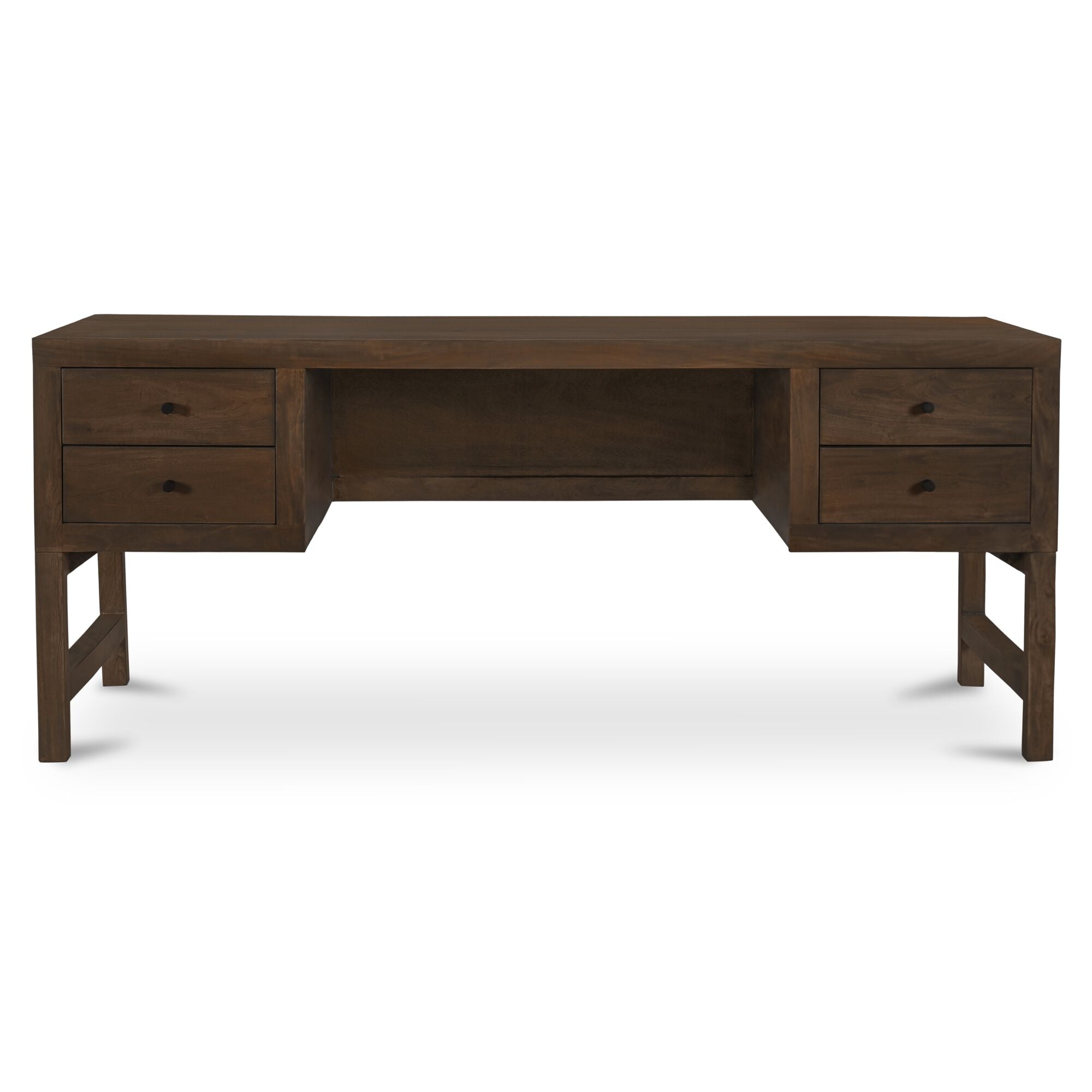 Windsor Desk Dark Brown by Moe's Home Collection