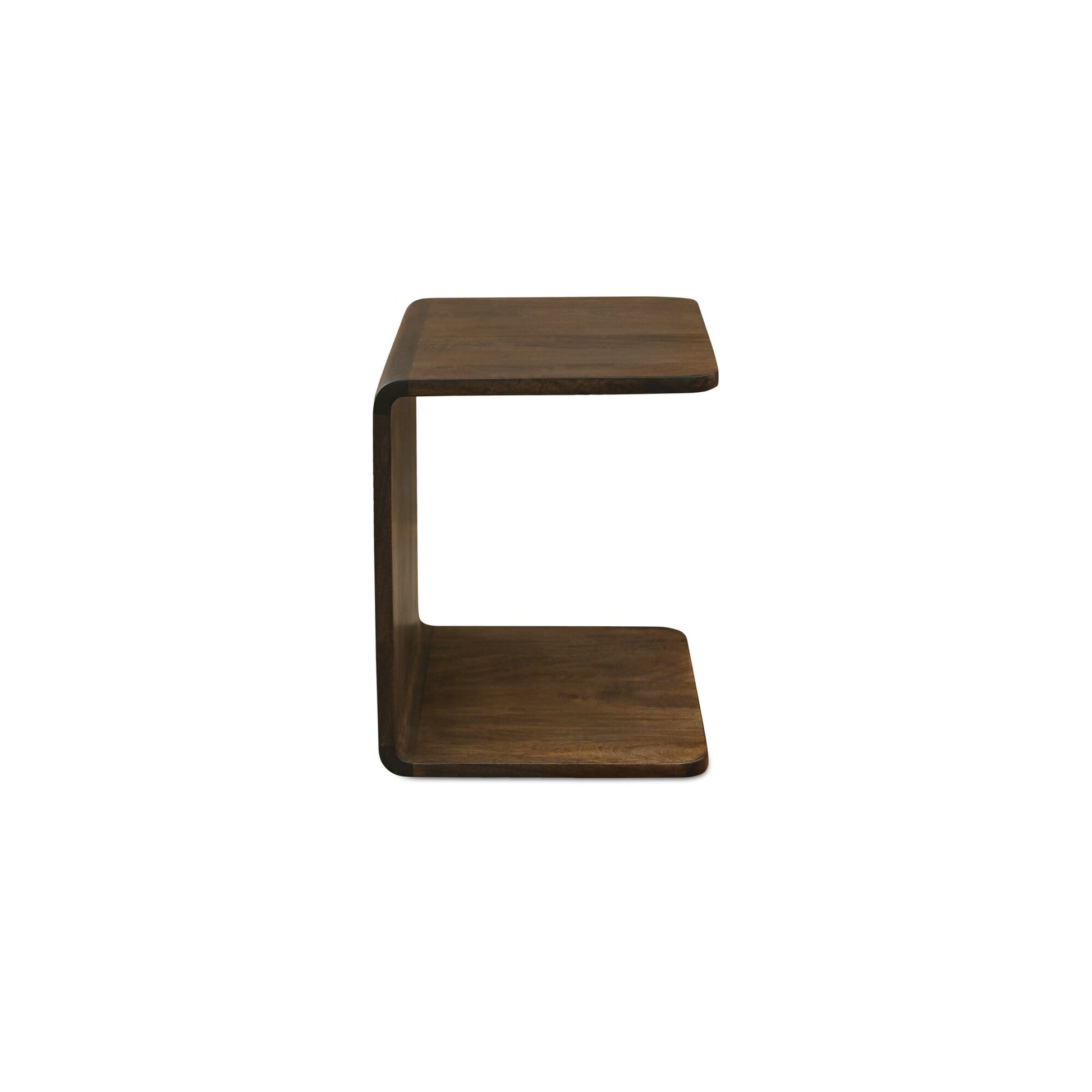 Carrie Side Table Dark Brown by Moe's Home Collection