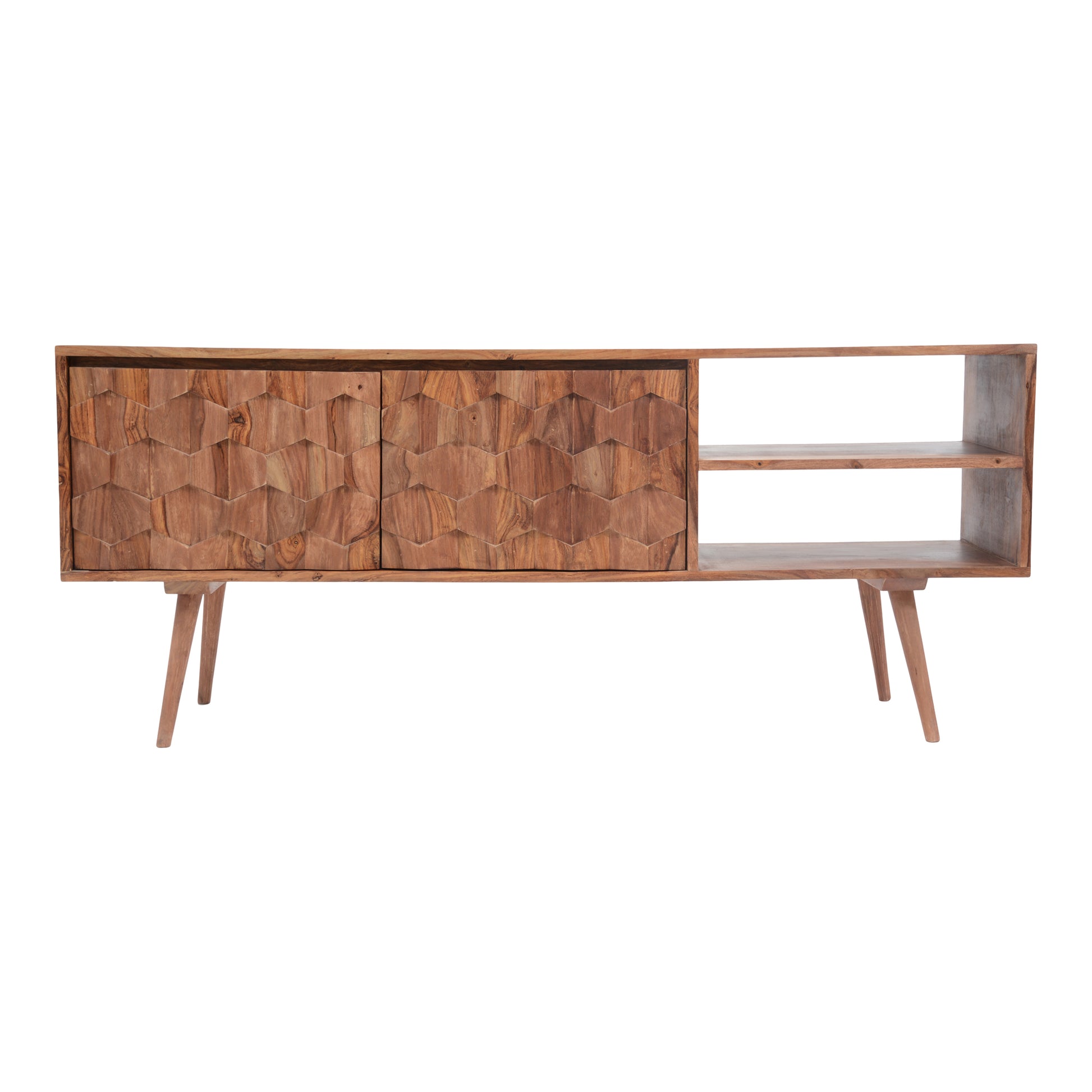 O2 TV Cabinet Natural by Moe's Home Collection