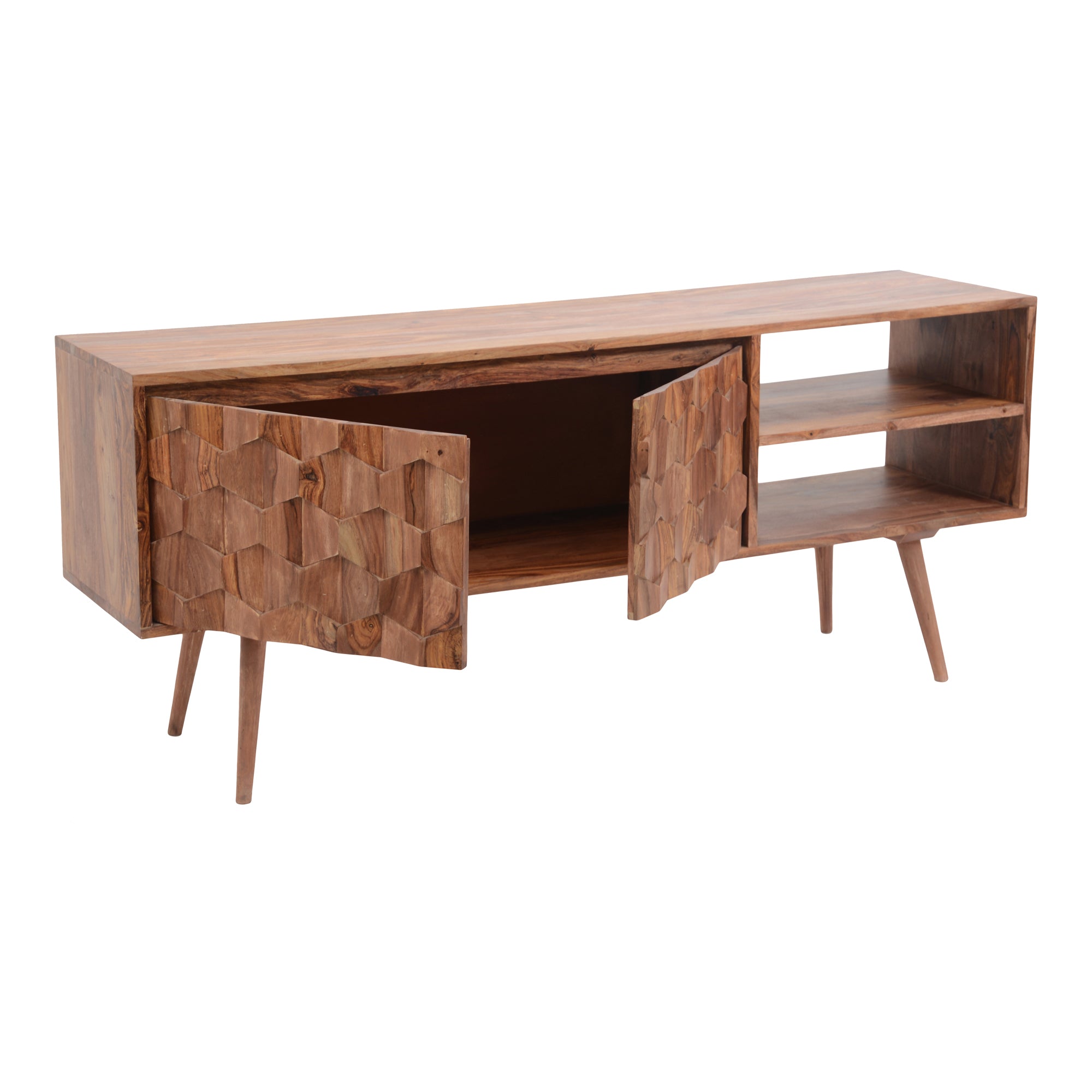 O2 TV Cabinet Natural by Moe's Home Collection - view 4